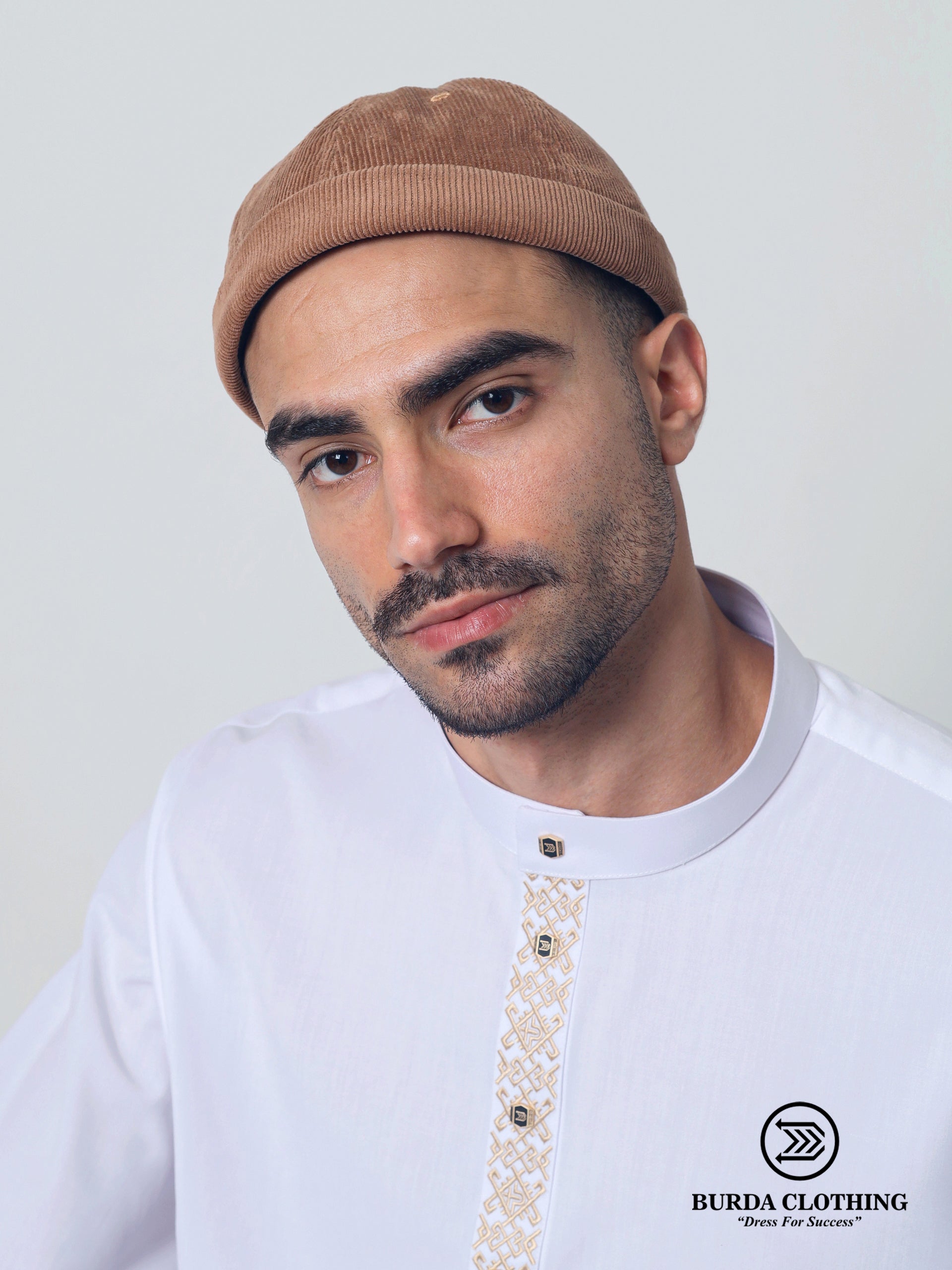 Corduroy Brimless Hat