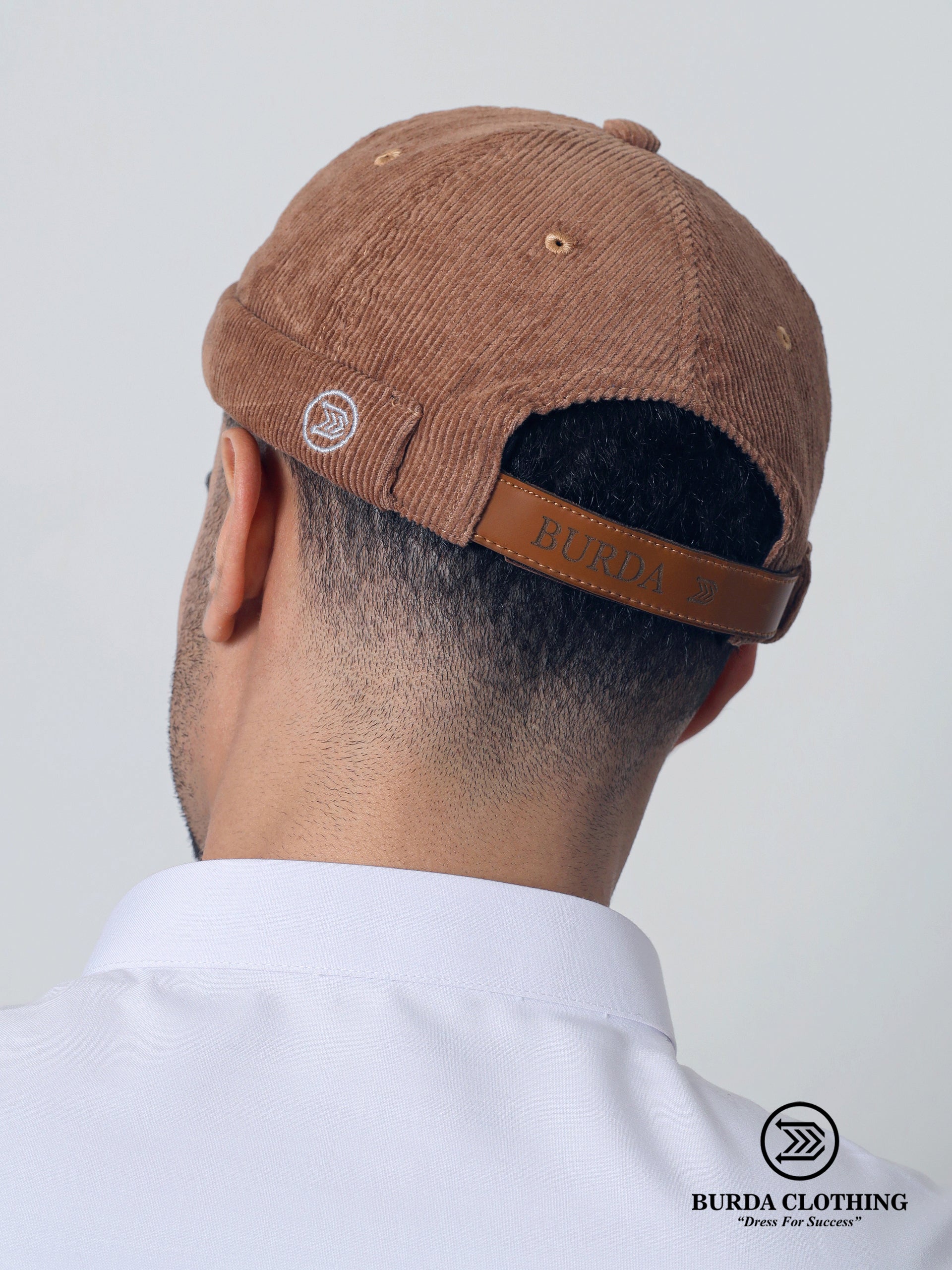 Corduroy Brimless Hat