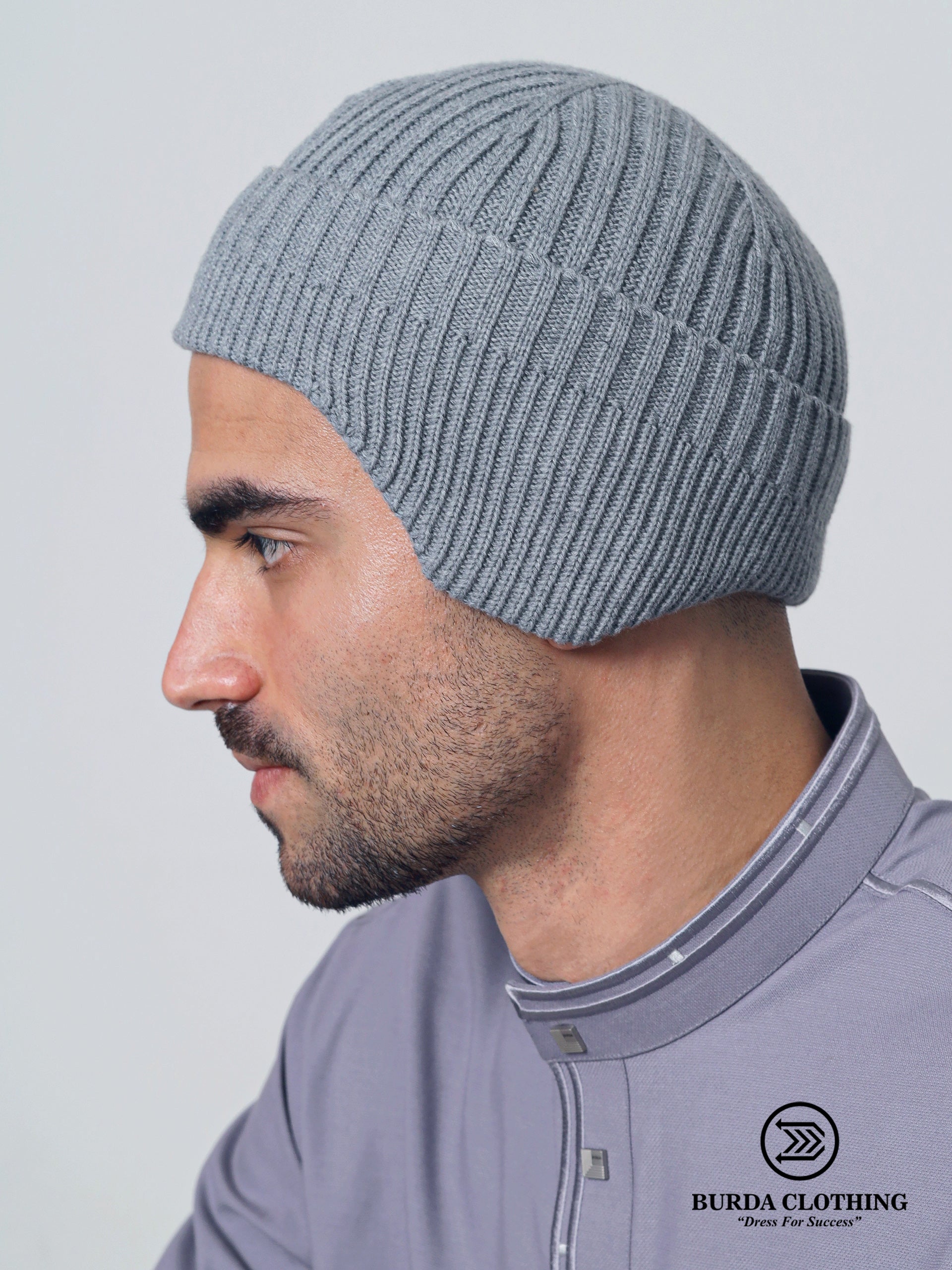 Gray Winter Beanie