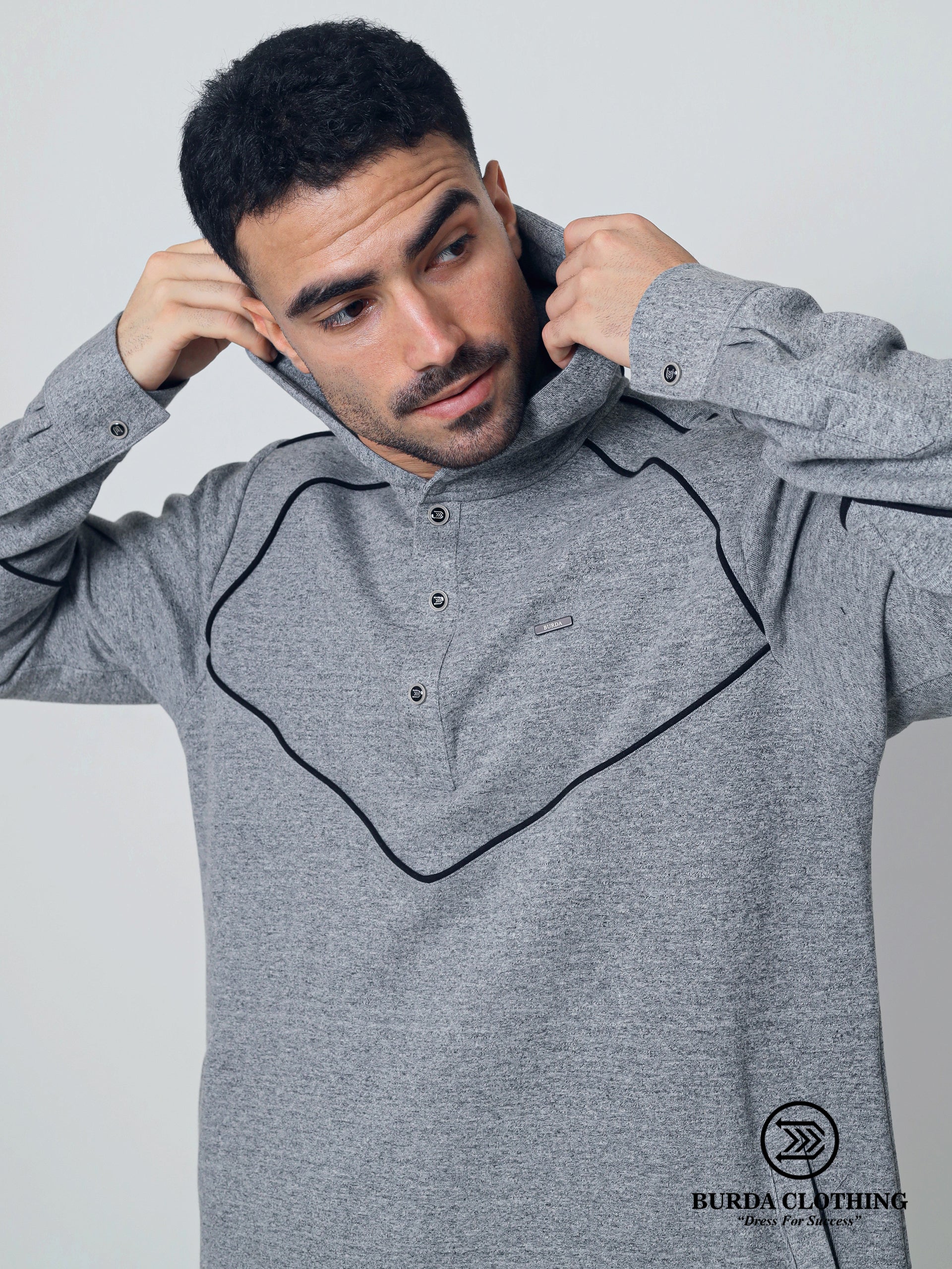 Winter Tech Thobe 321 Gray