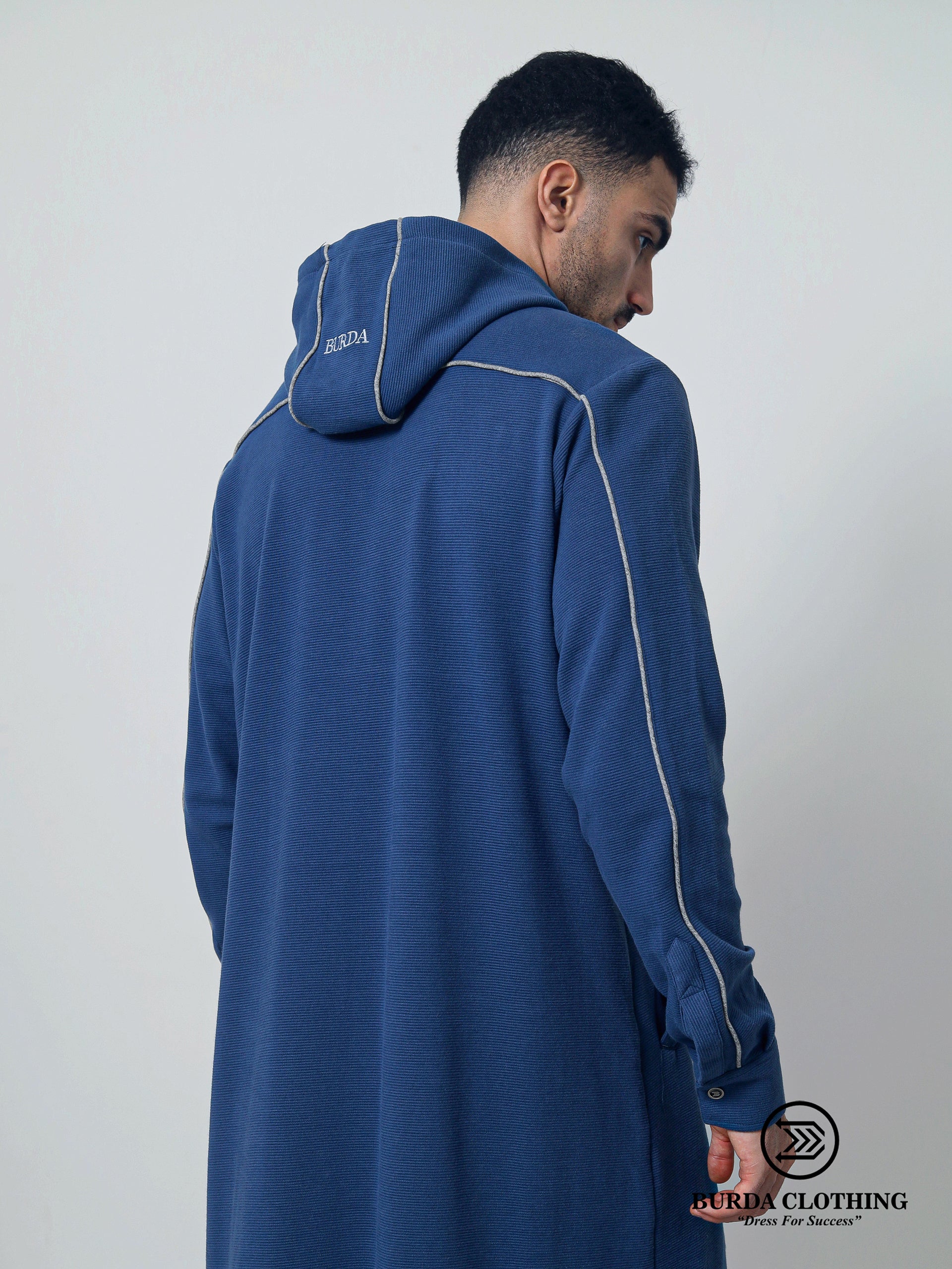 Winter Tech Thobe 322 Blue