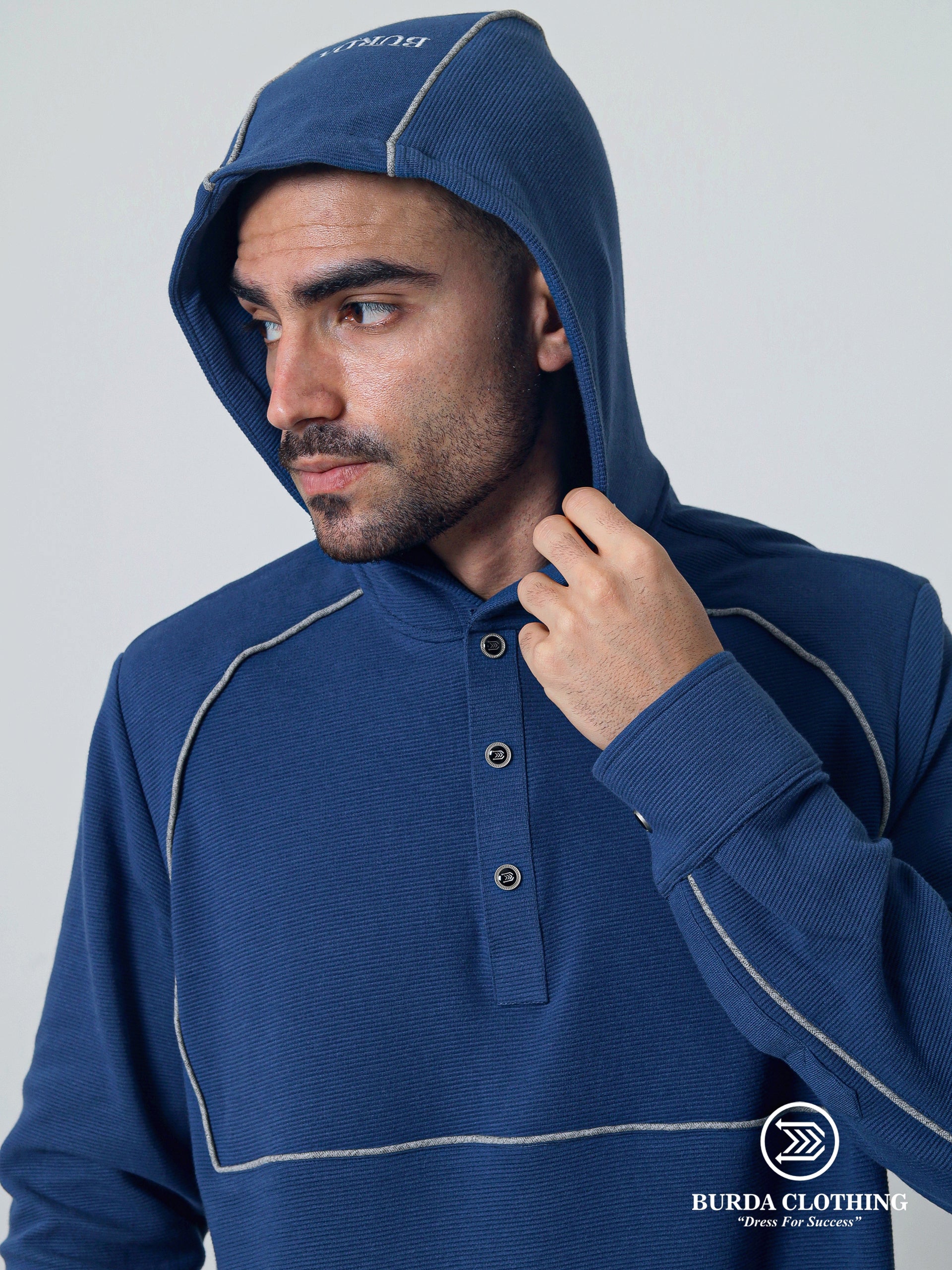 Winter Tech Thobe 322 Blue