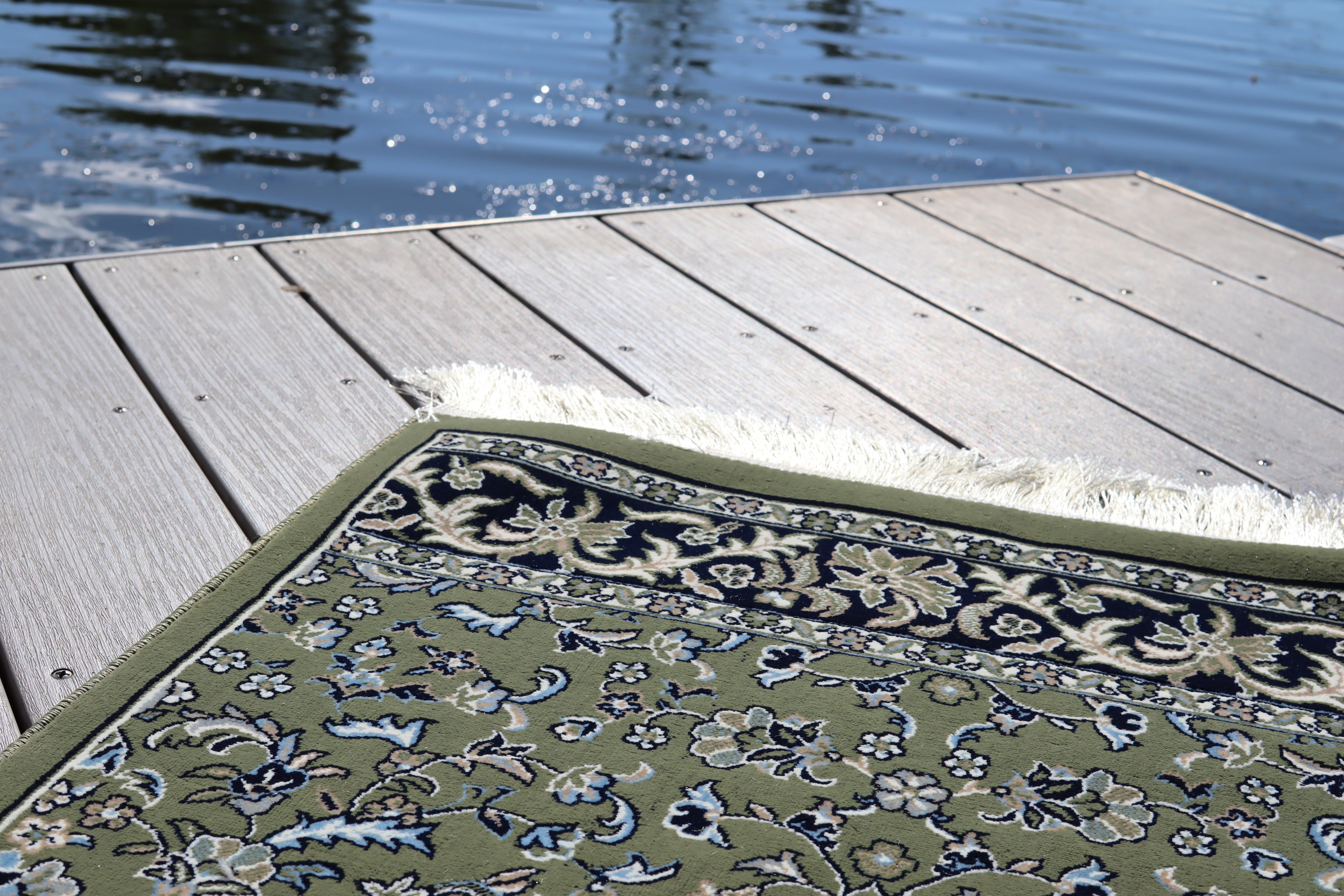 Medina Quba Carpet-Green