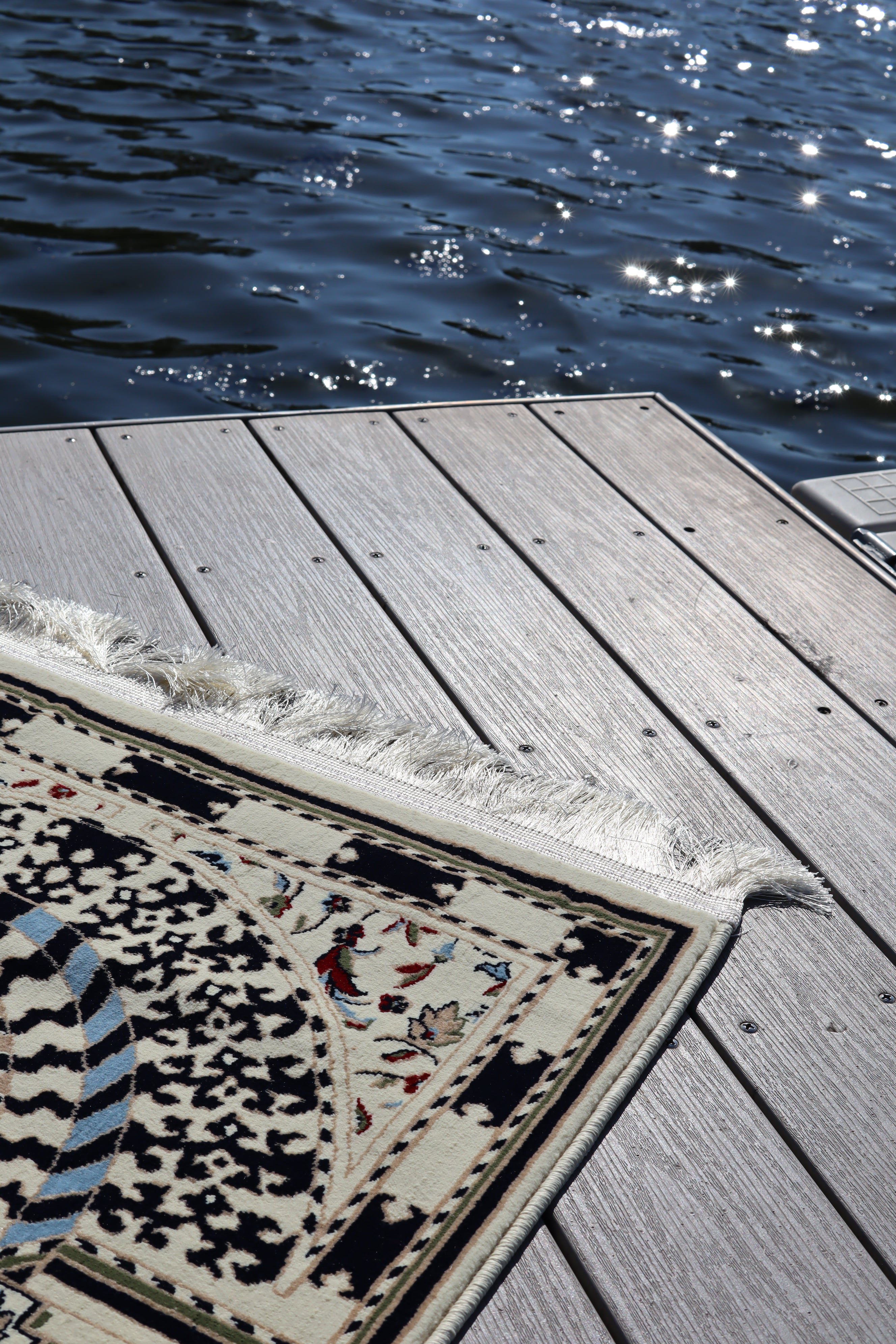 Medina 3D Carpet-Cream