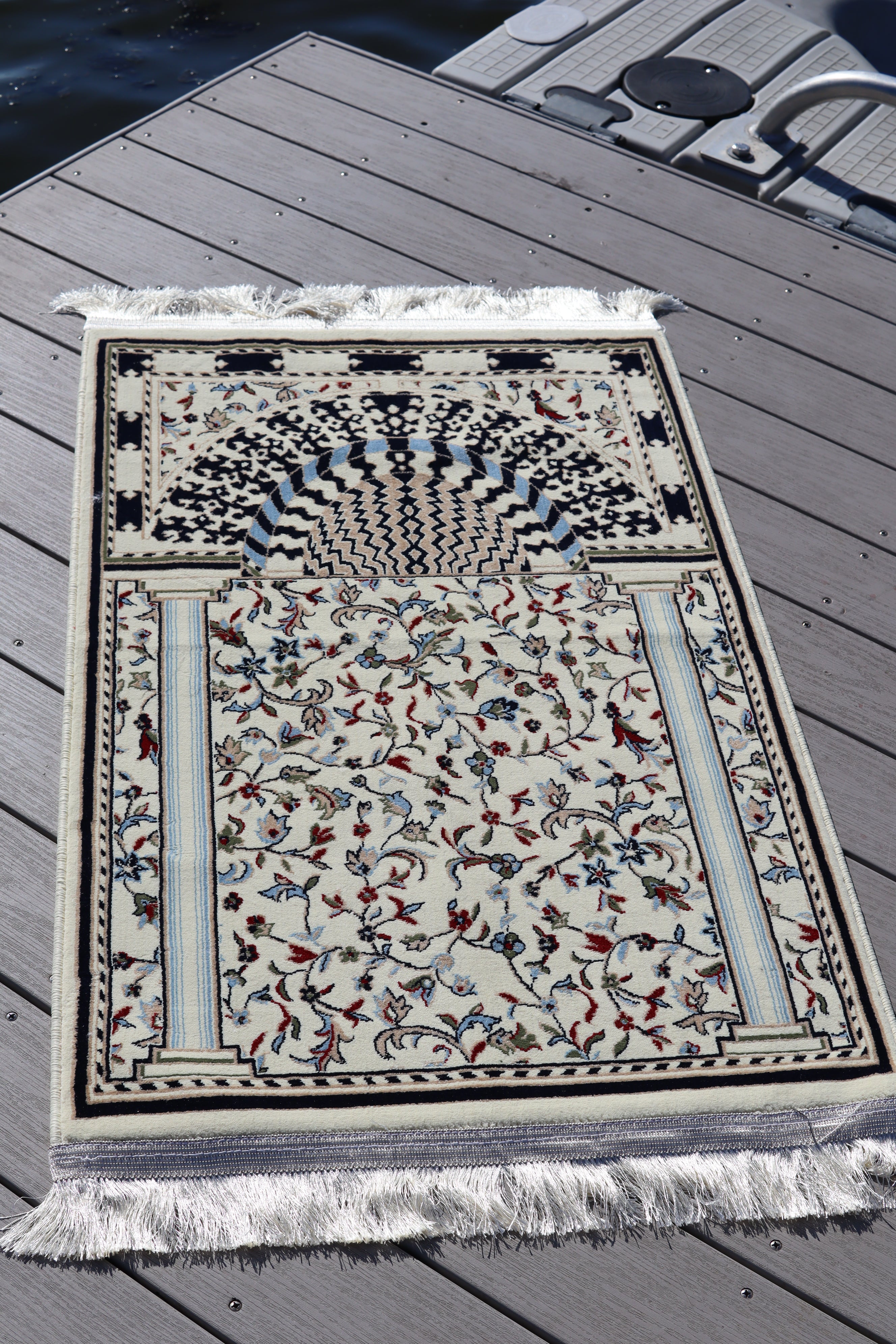 Medina 3D Carpet-Cream