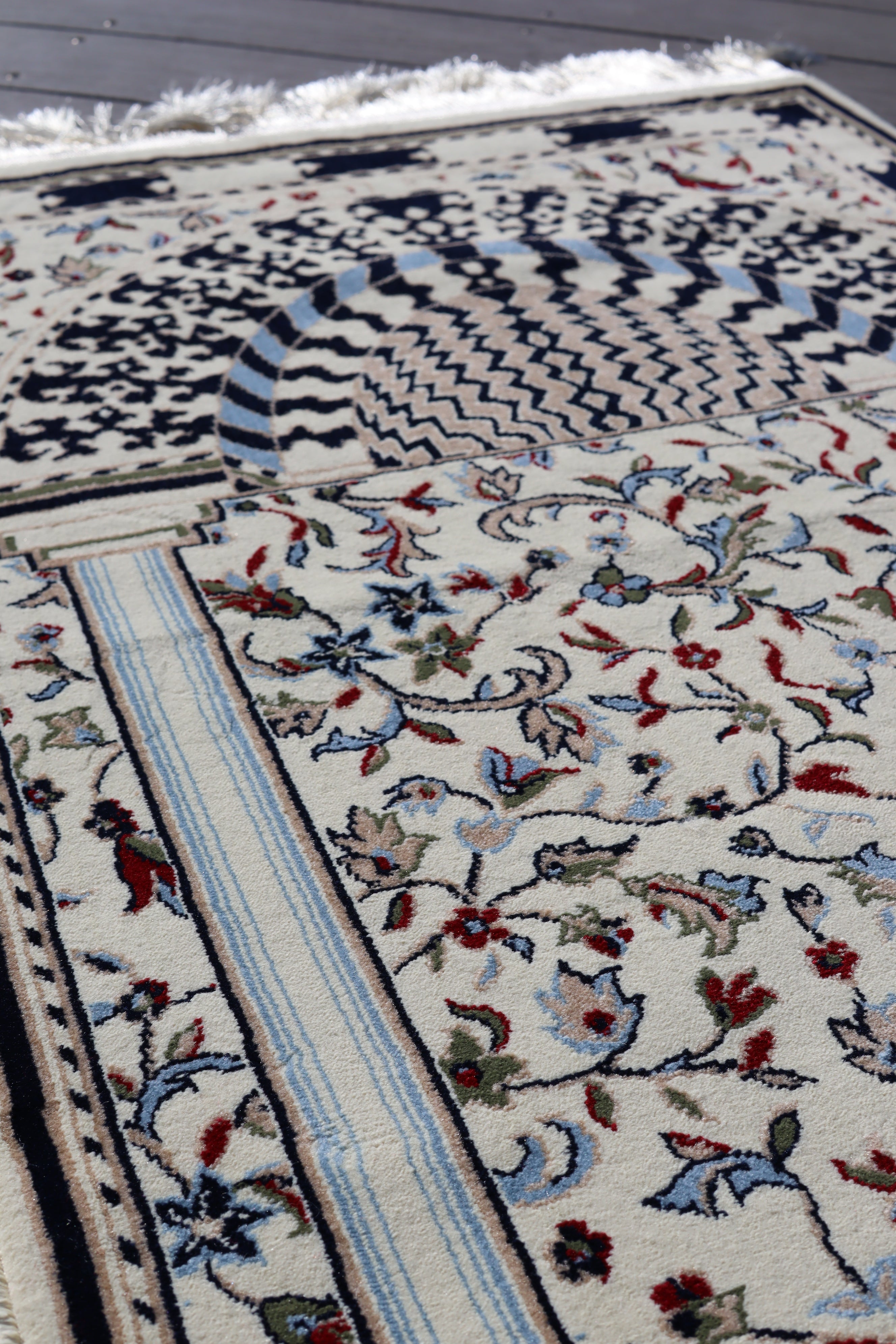 Medina 3D Carpet-Cream