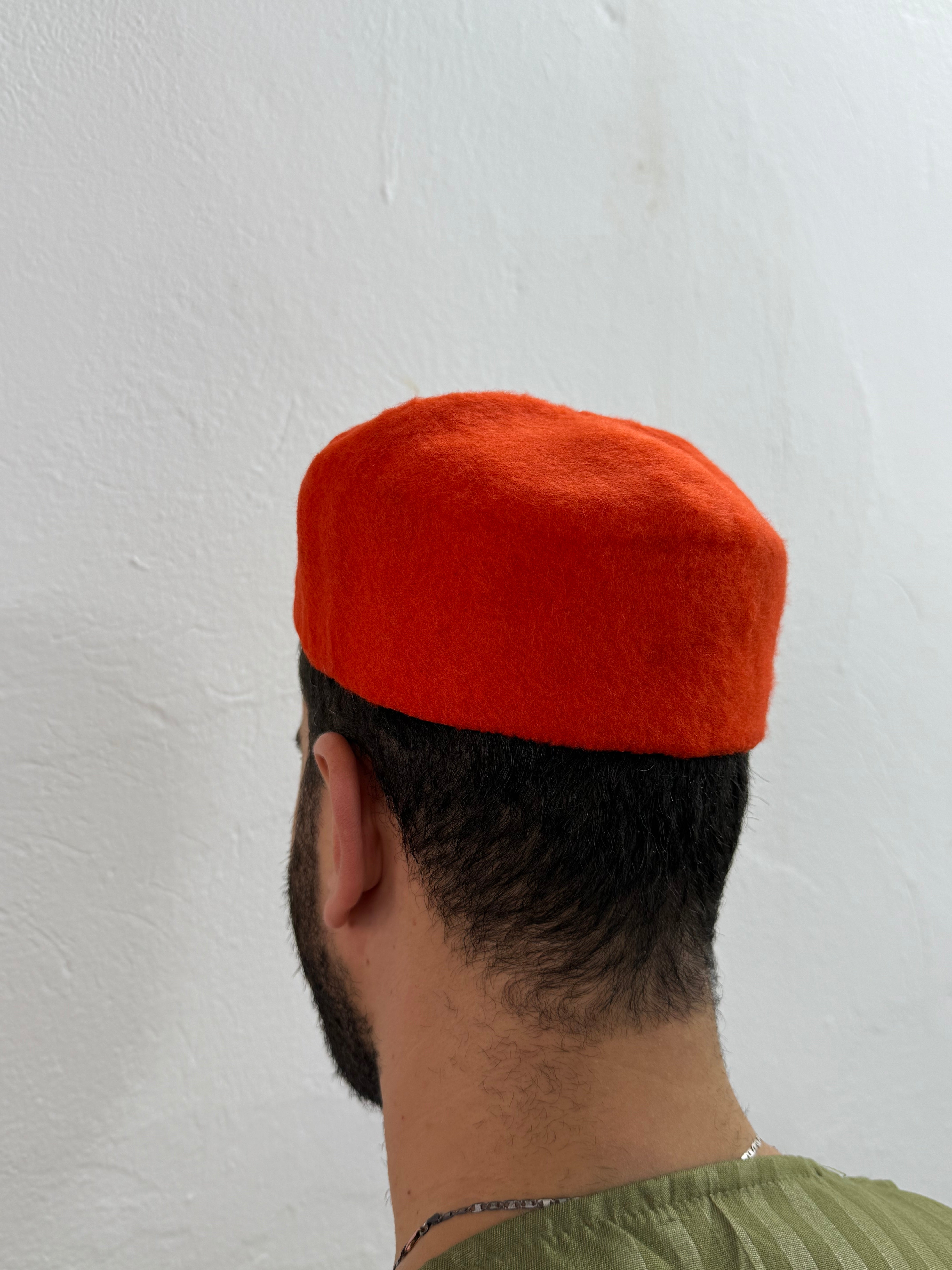 Chechia Hat- Orange