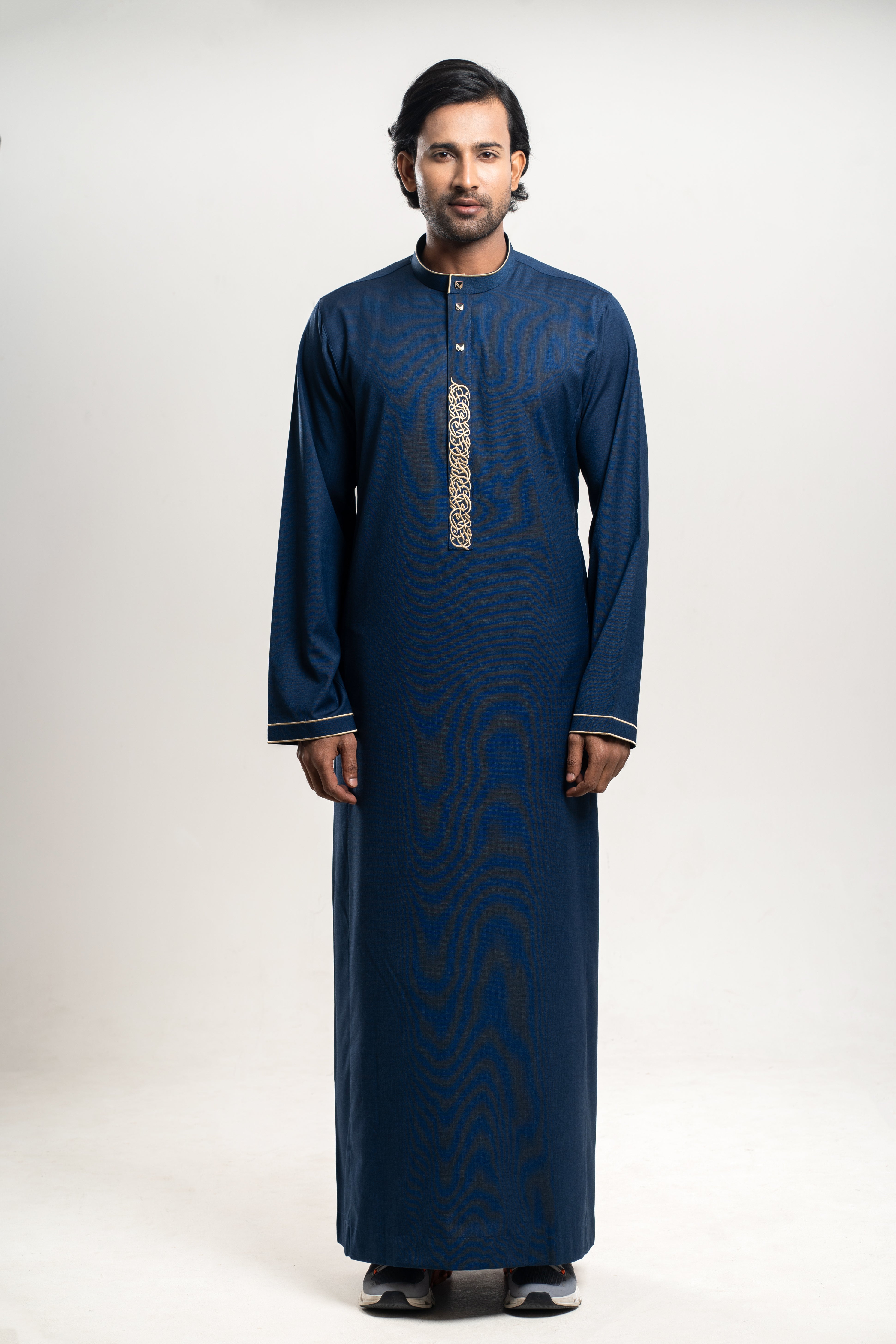 Adult Premium Thobe 225 Navy - Burdaclothing