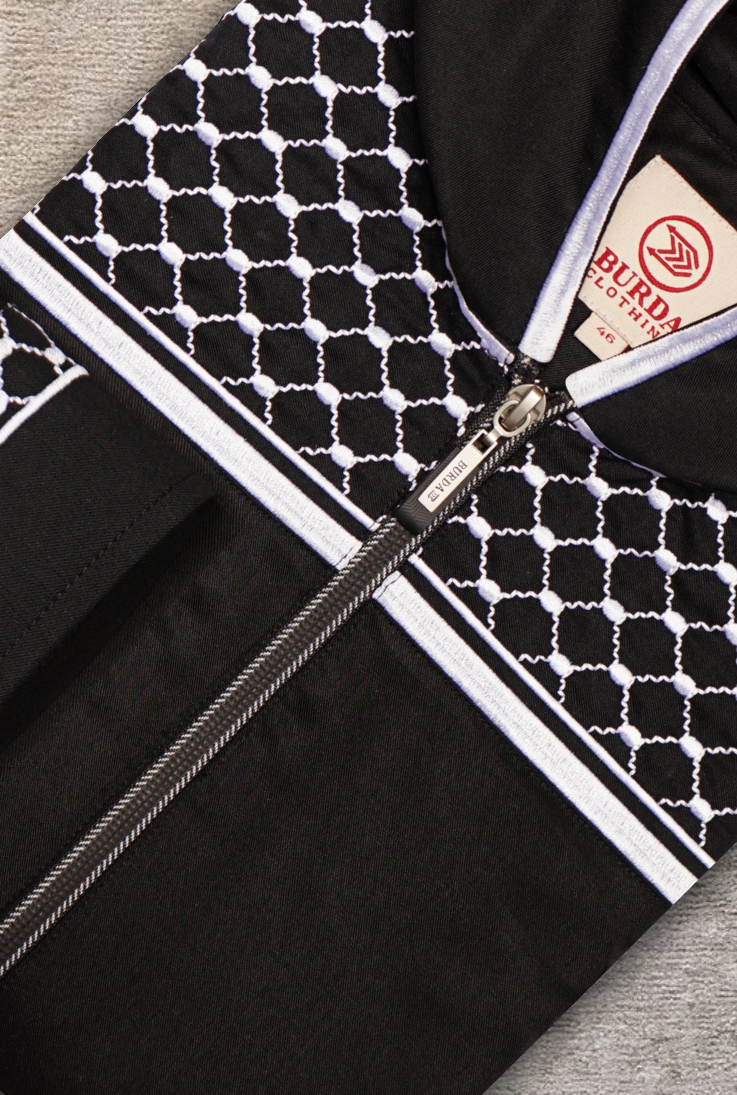 Kinder Premium Thobe 235 Schwarz