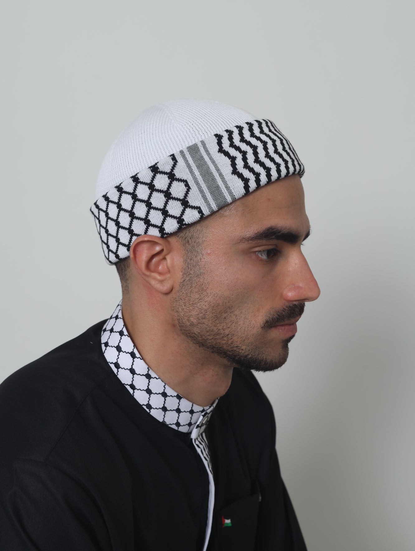 Palästina Kufiya Beanie Herren
