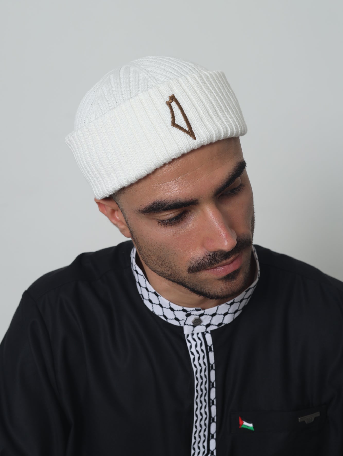 Palästina-Karte Beanie