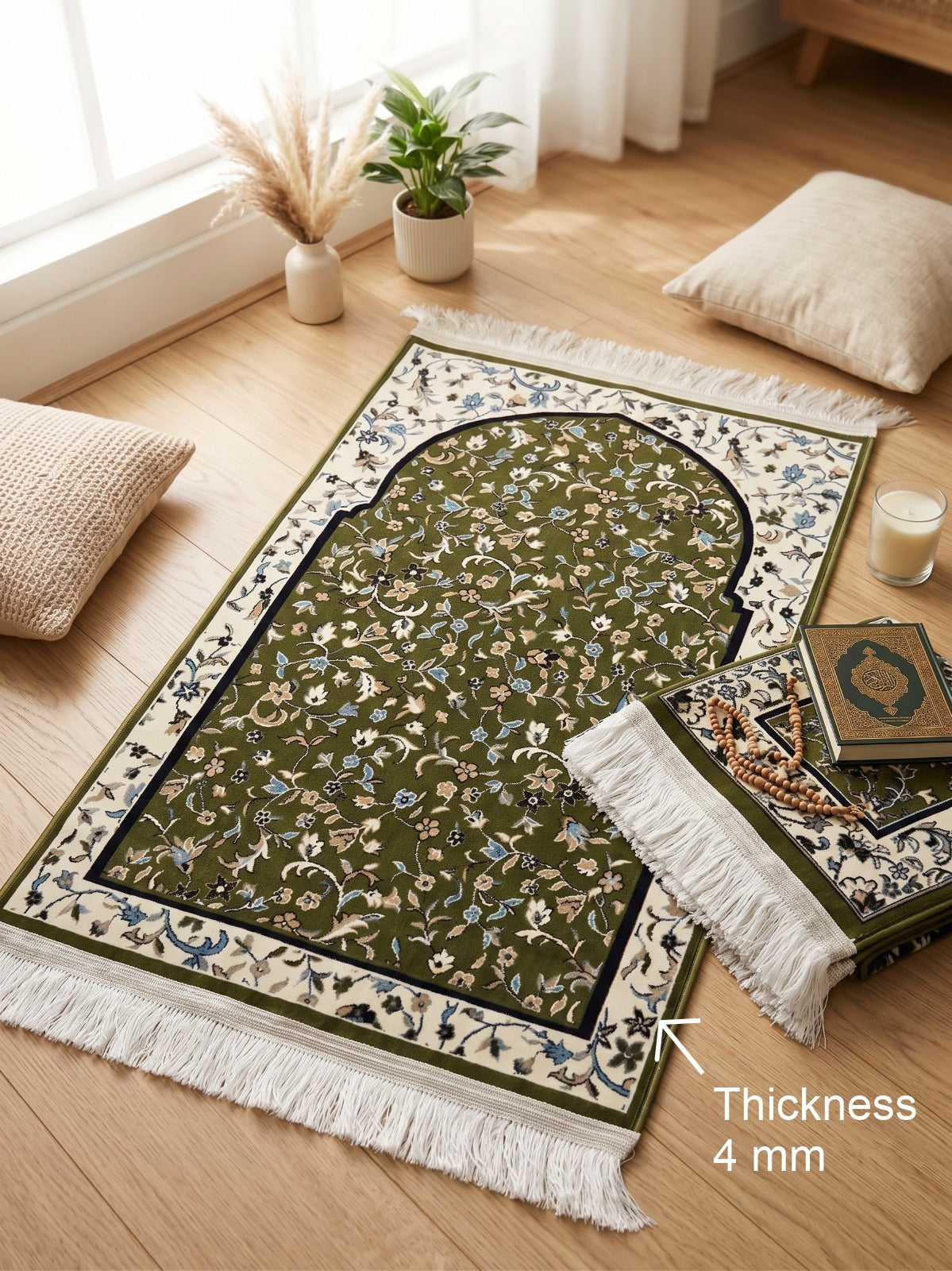 Medina Mada Carpet -Green