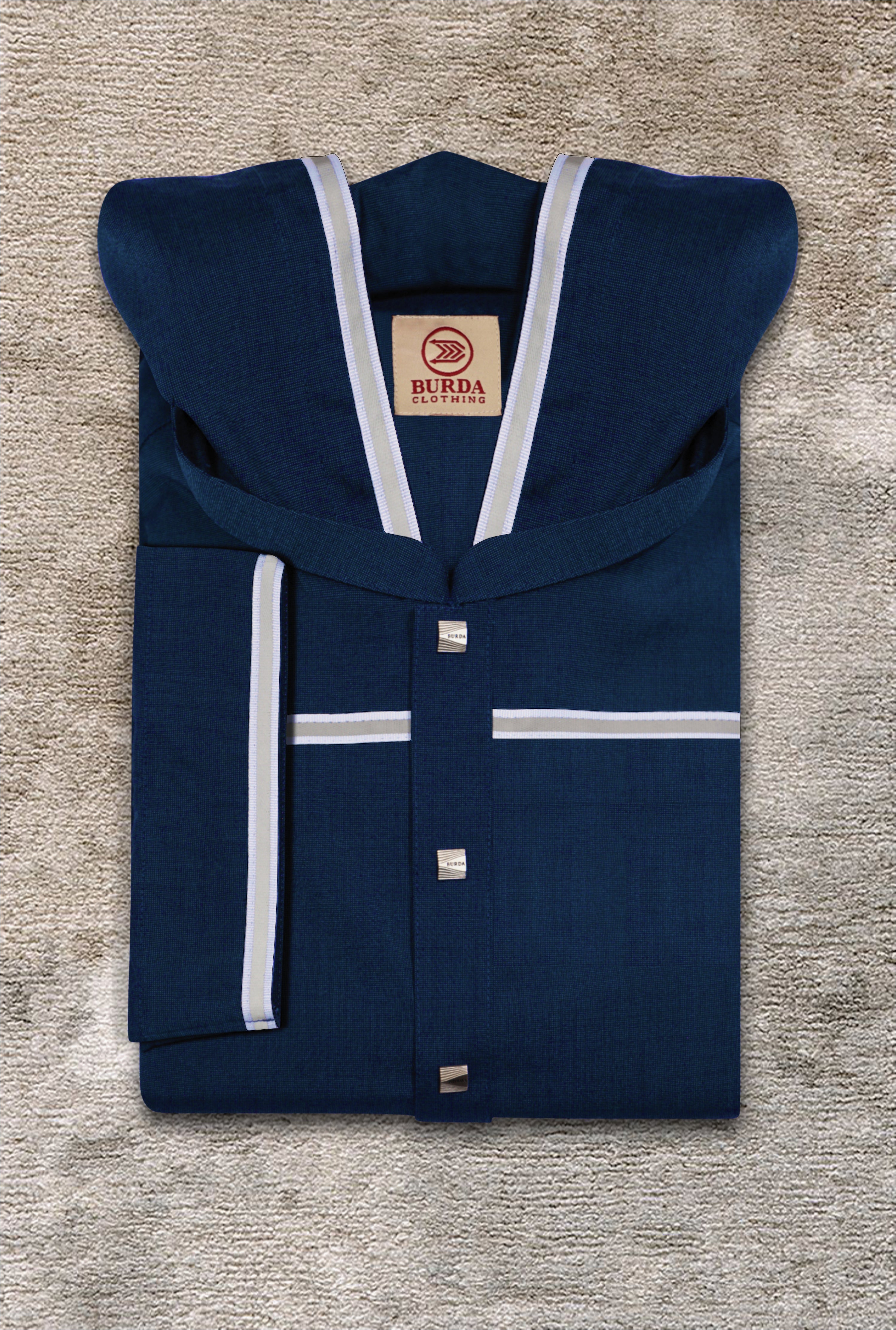 Adult Premium Thobe 209 Navy (Father & Son)