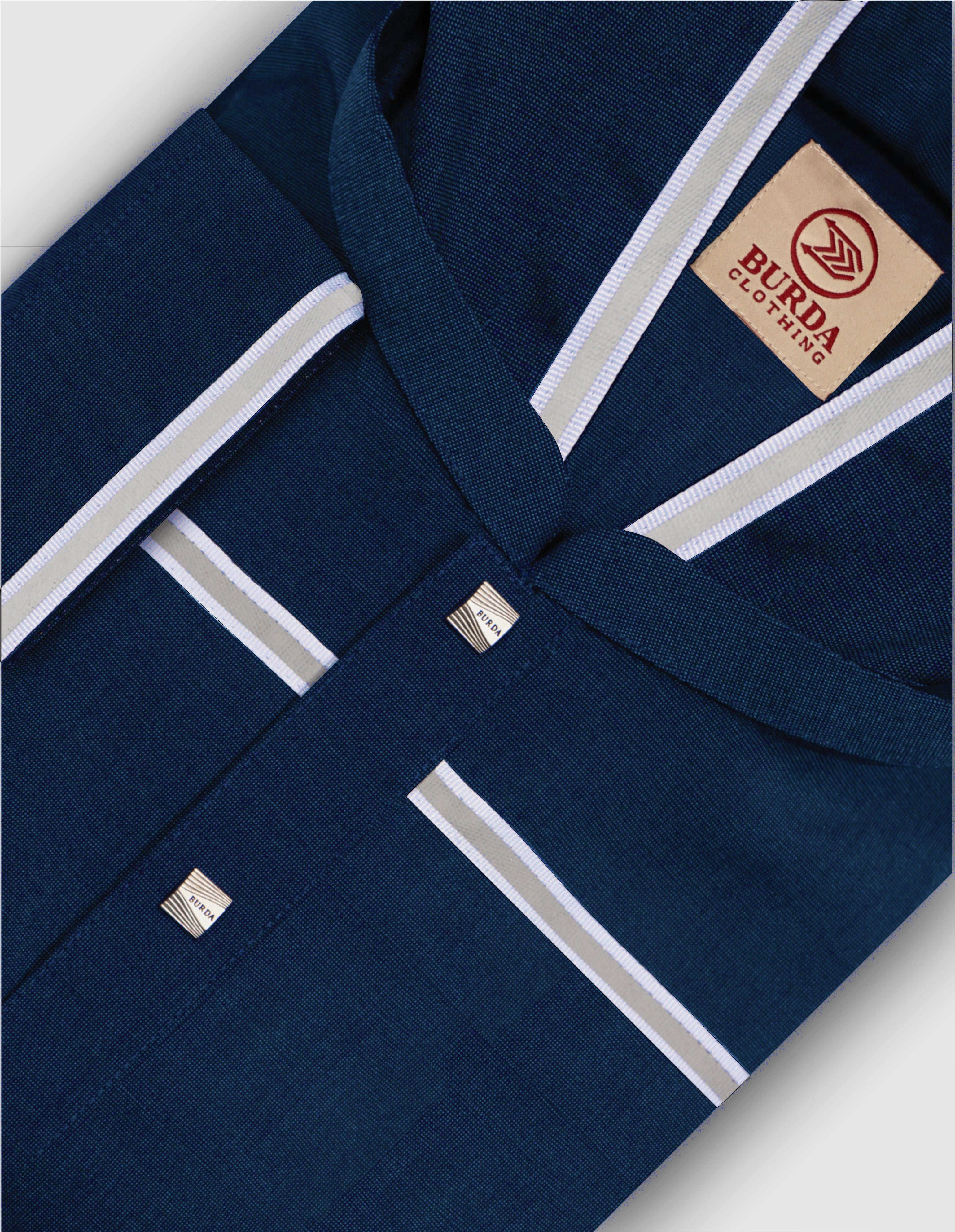 Adult Premium Thobe 209 Navy (Father & Son)