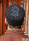 Burdaclothing 21 XS / Black Sandal Turban Kufi