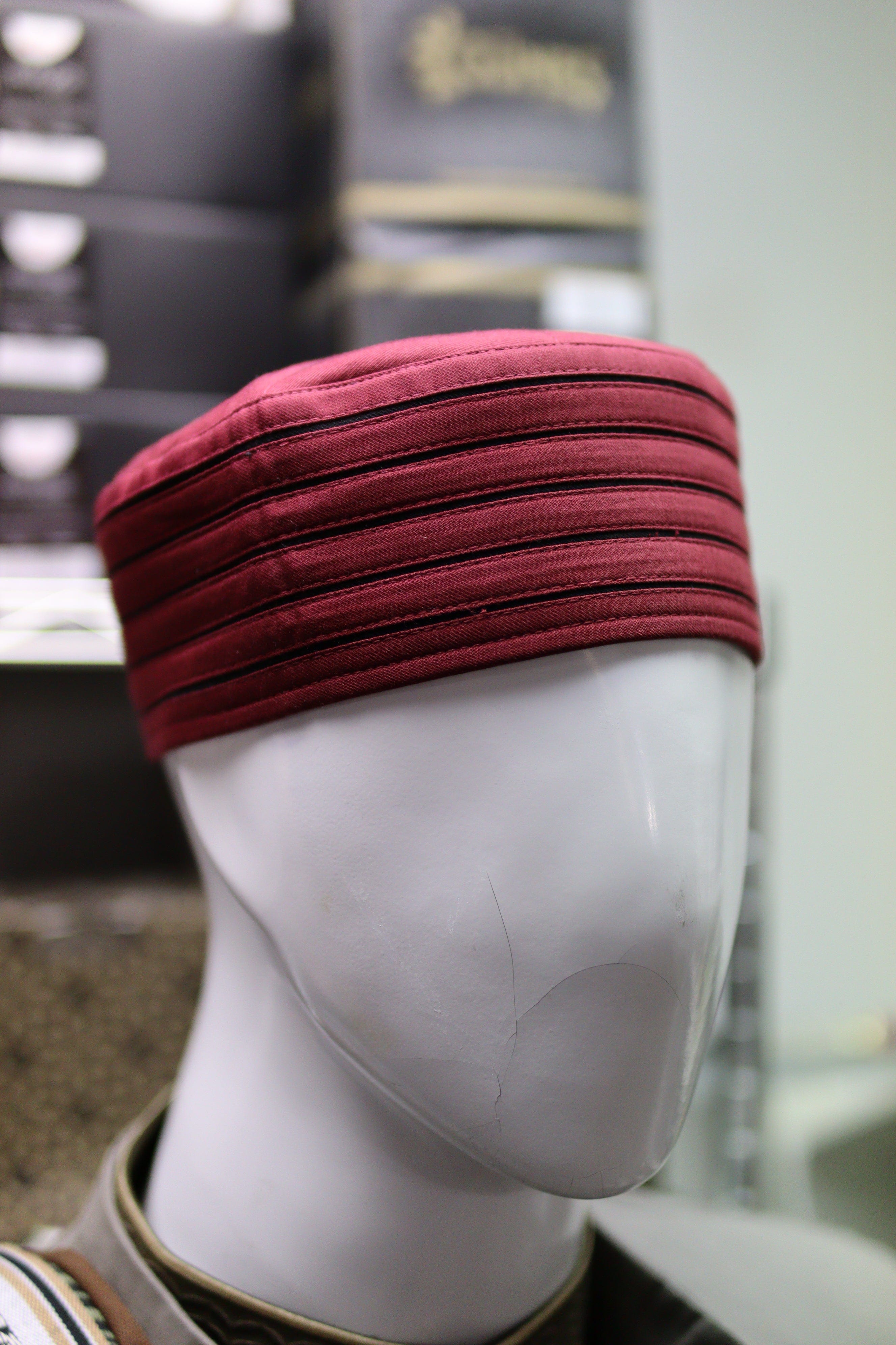 Burdaclothing 21 XS / Maroon Kufi S015