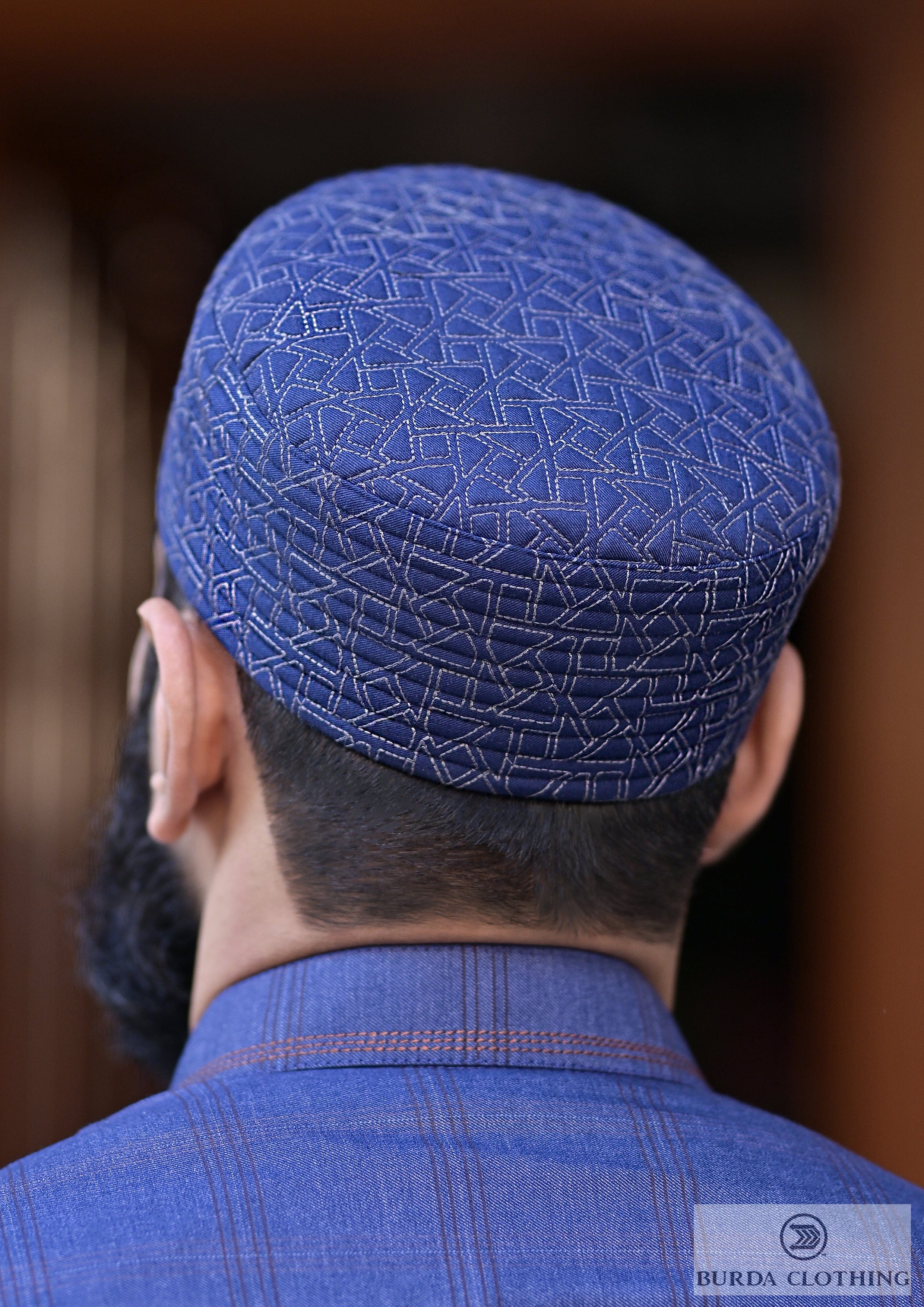Burdaclothing 21 XS / Navy Blue Nova Kufi/Hat