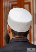Burdaclothing 21 XS / Off White Soft Imam Kufi
