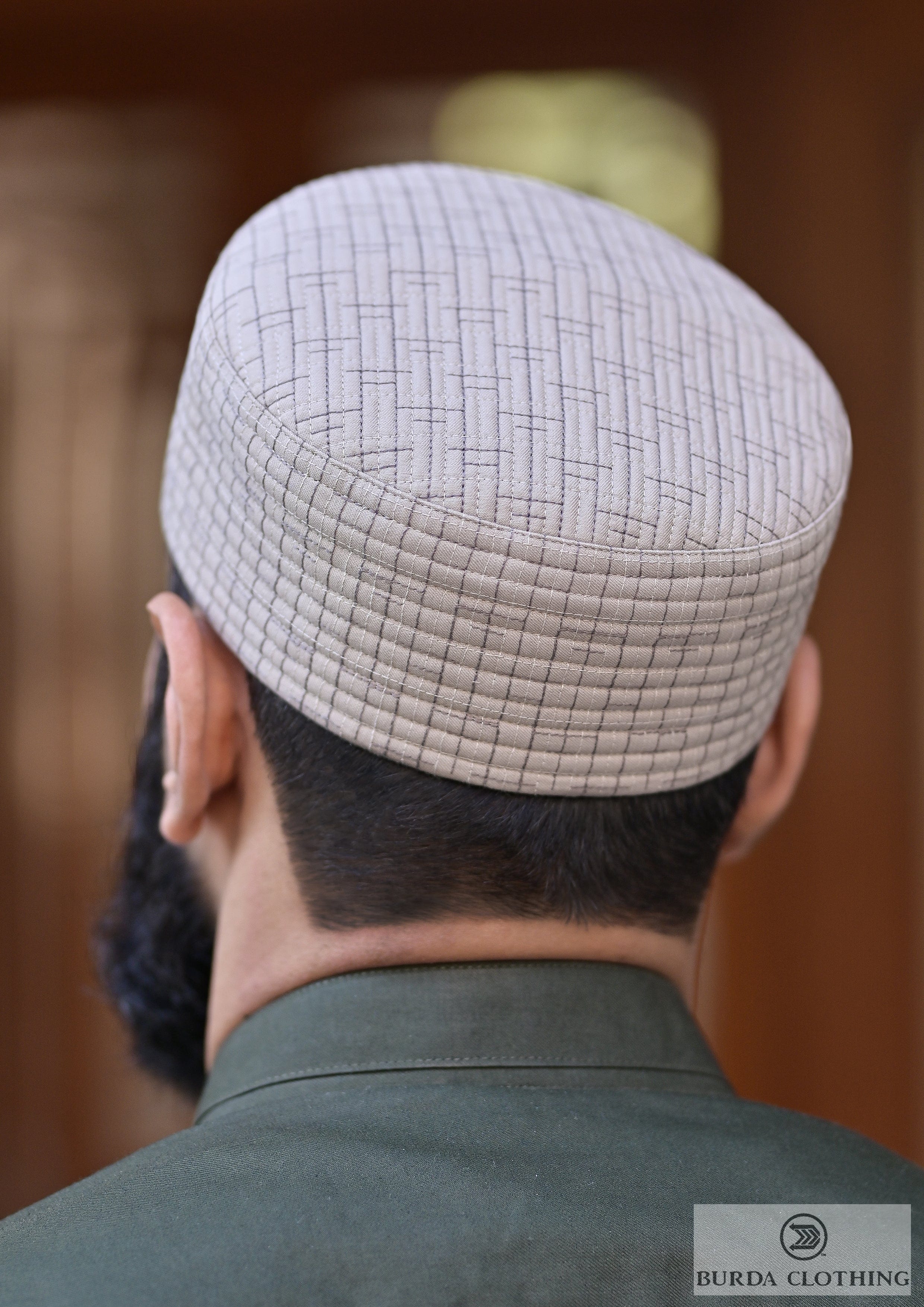 Burdaclothing 21 XS / Tan Skyline Kufi/Hat