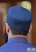 Burdaclothing 21 XS / TEAL BLUE Turban Kufi (Click to see 14 more colors)