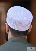 Burdaclothing 21 XS / White Evoke Kufi/Hat