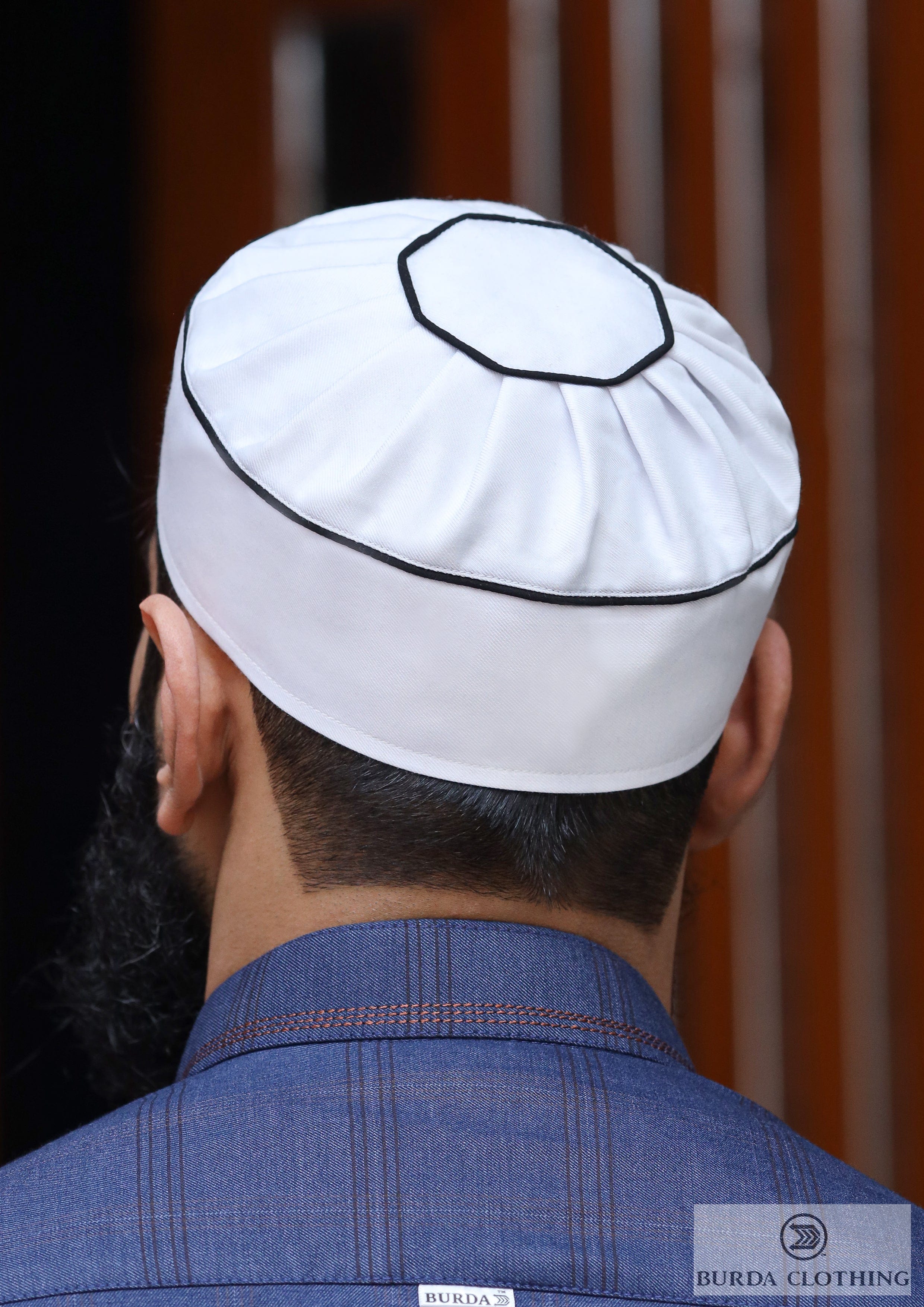 burdaclothing 21 XS / White Talib Kufi S007