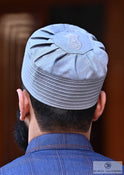 Burdaclothing 21XS / Grey Sandal Pleated Kufi S008