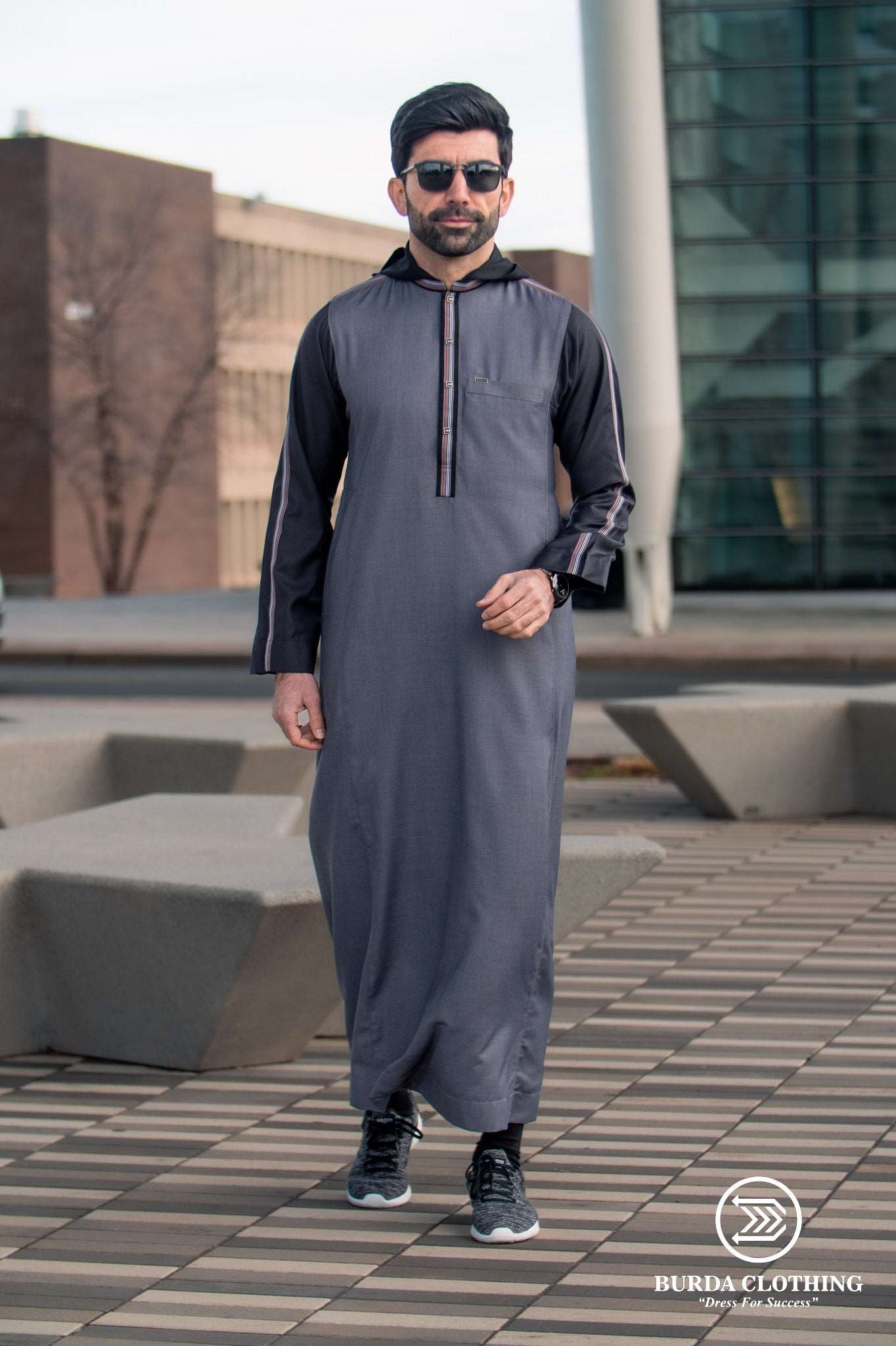 Burdaclothing Adult Premium Hoodie Thobe 515 (Father & Son)