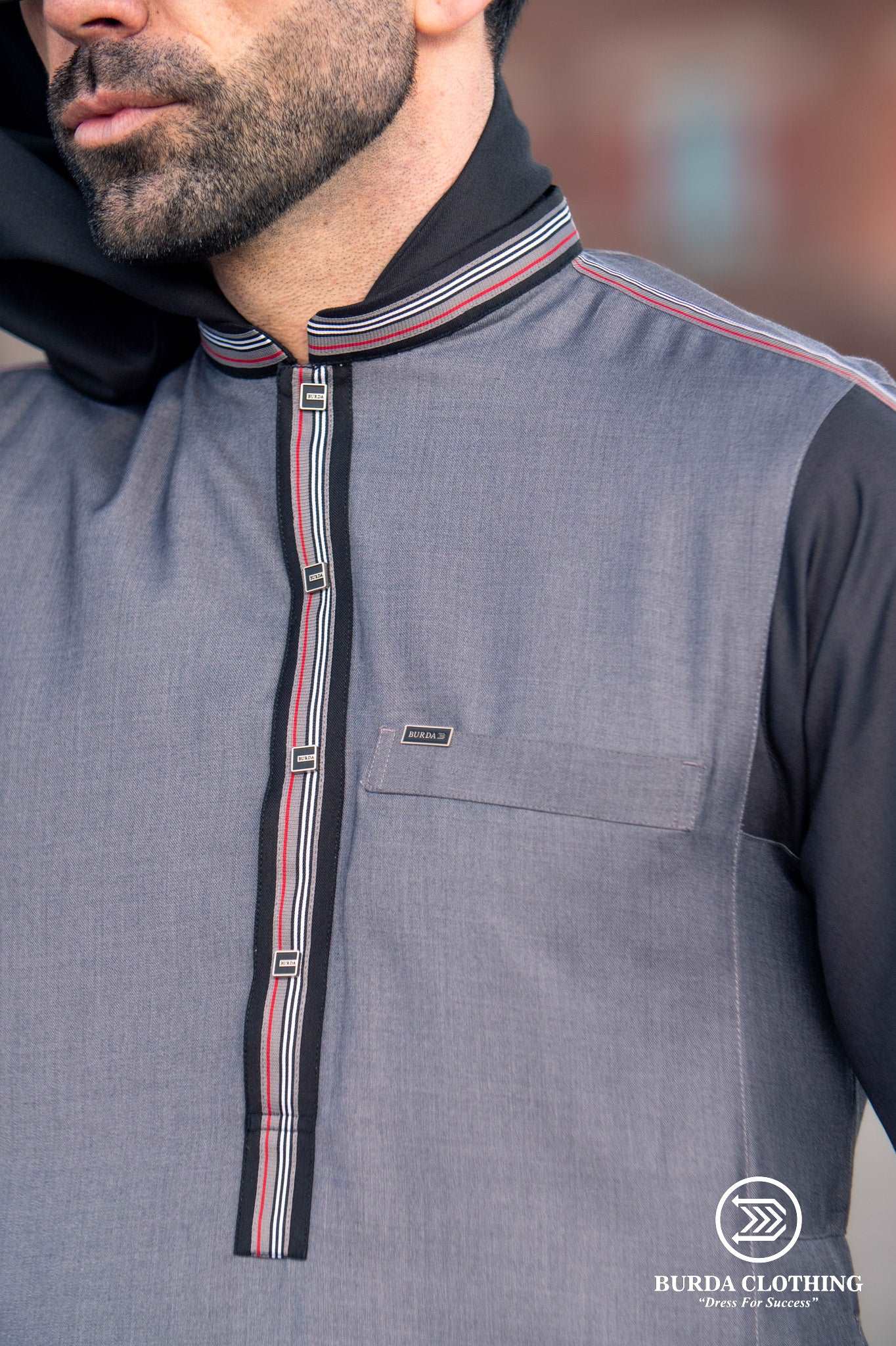 Burdaclothing Adult Premium Hoodie Thobe 515 (Father & Son)