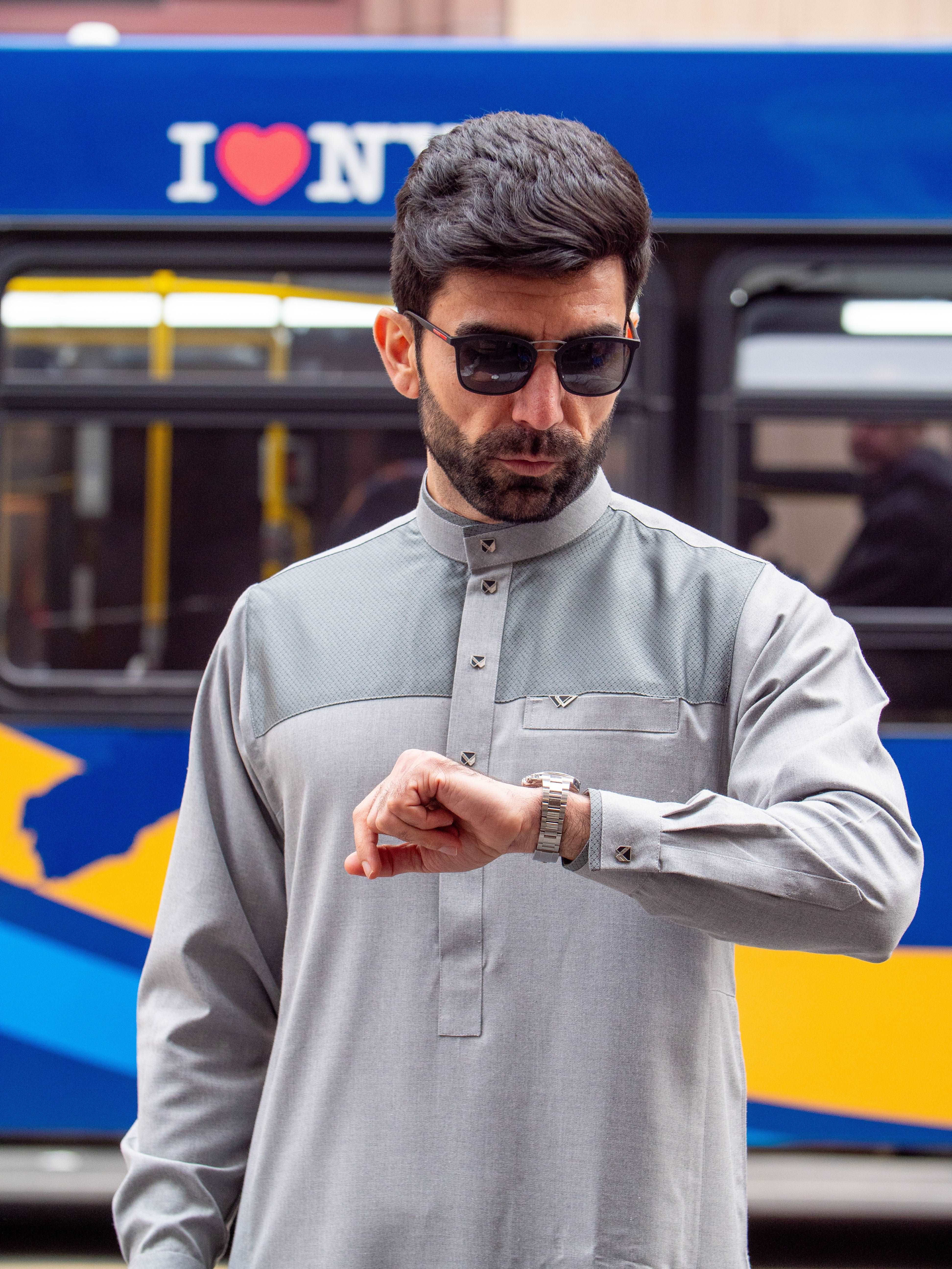 Burdaclothing Adult Premium Thobe 101A Gray