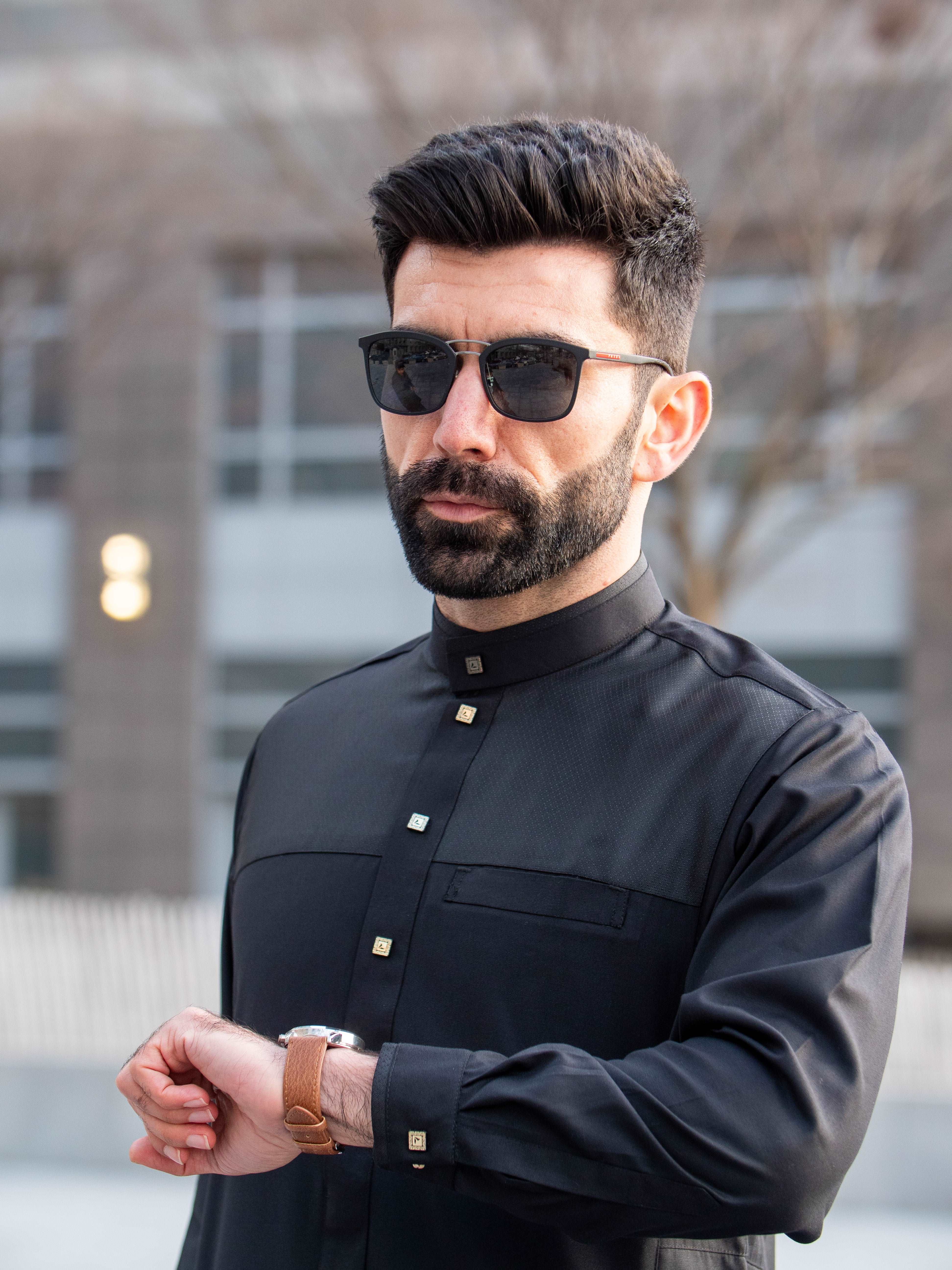 Burdaclothing Adult Premium Thobe 101B Black