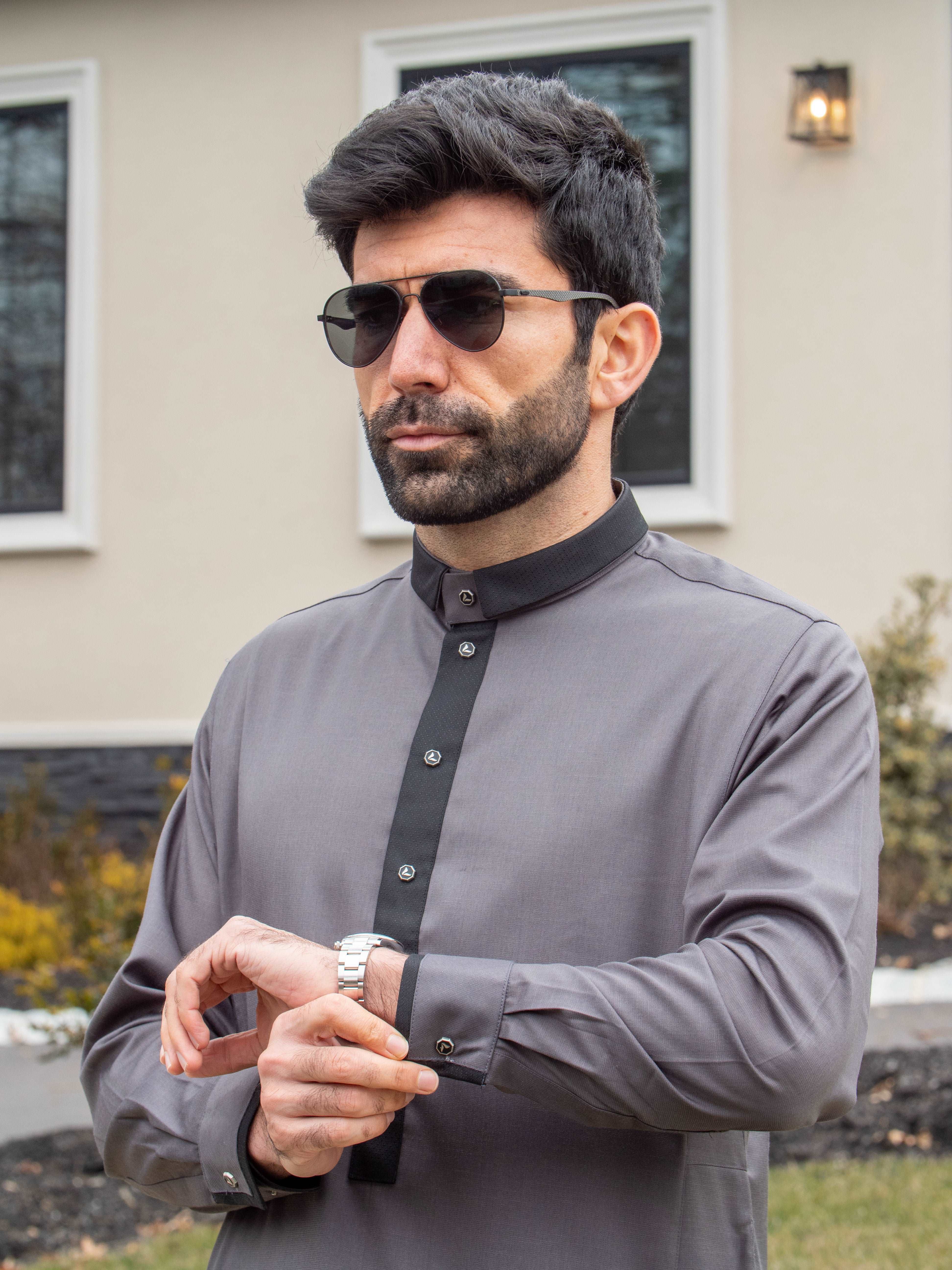 Burdaclothing Adult Premium Thobe 102A Gray