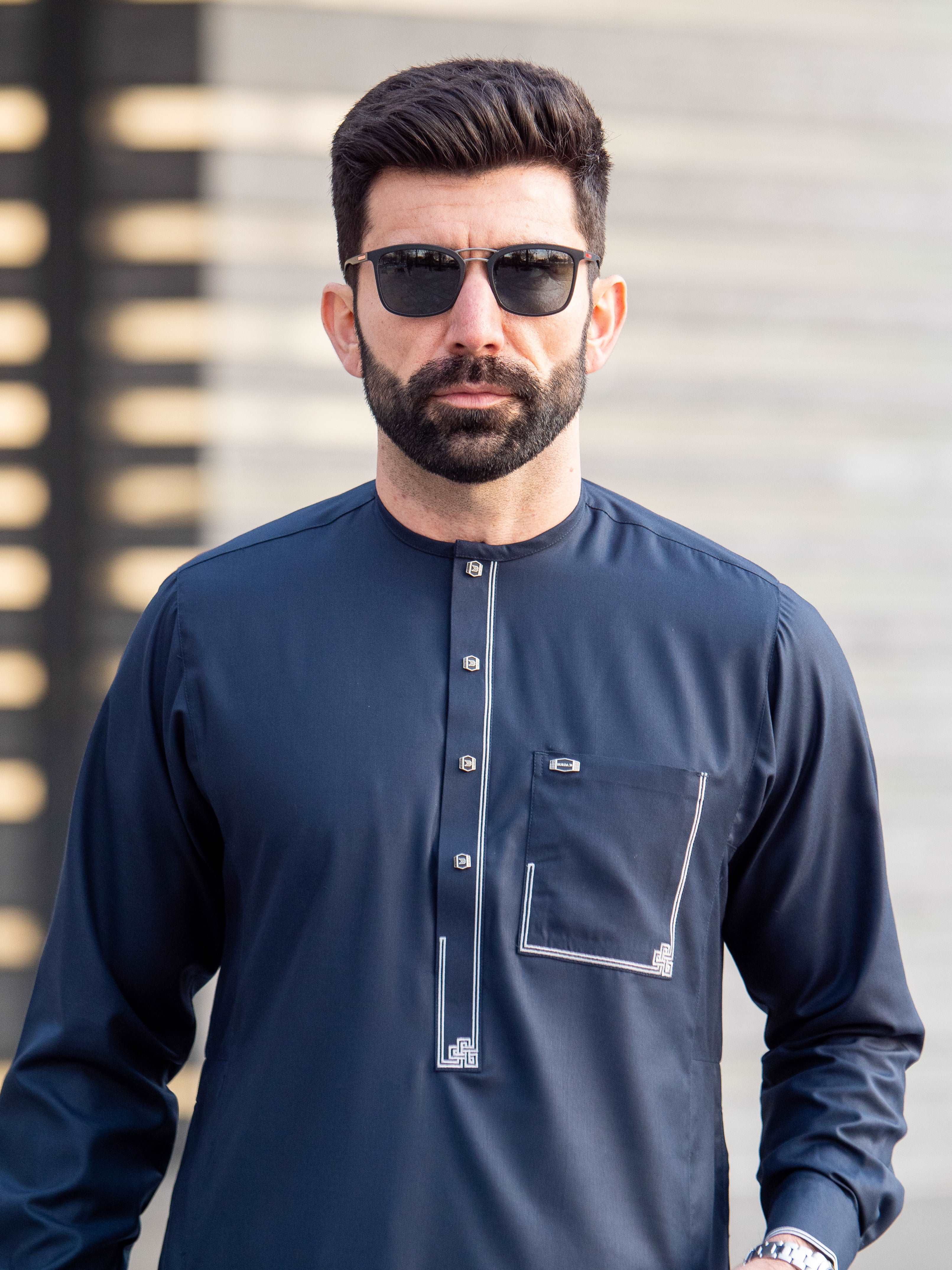 Burdaclothing Adult Premium Thobe 105B Blue