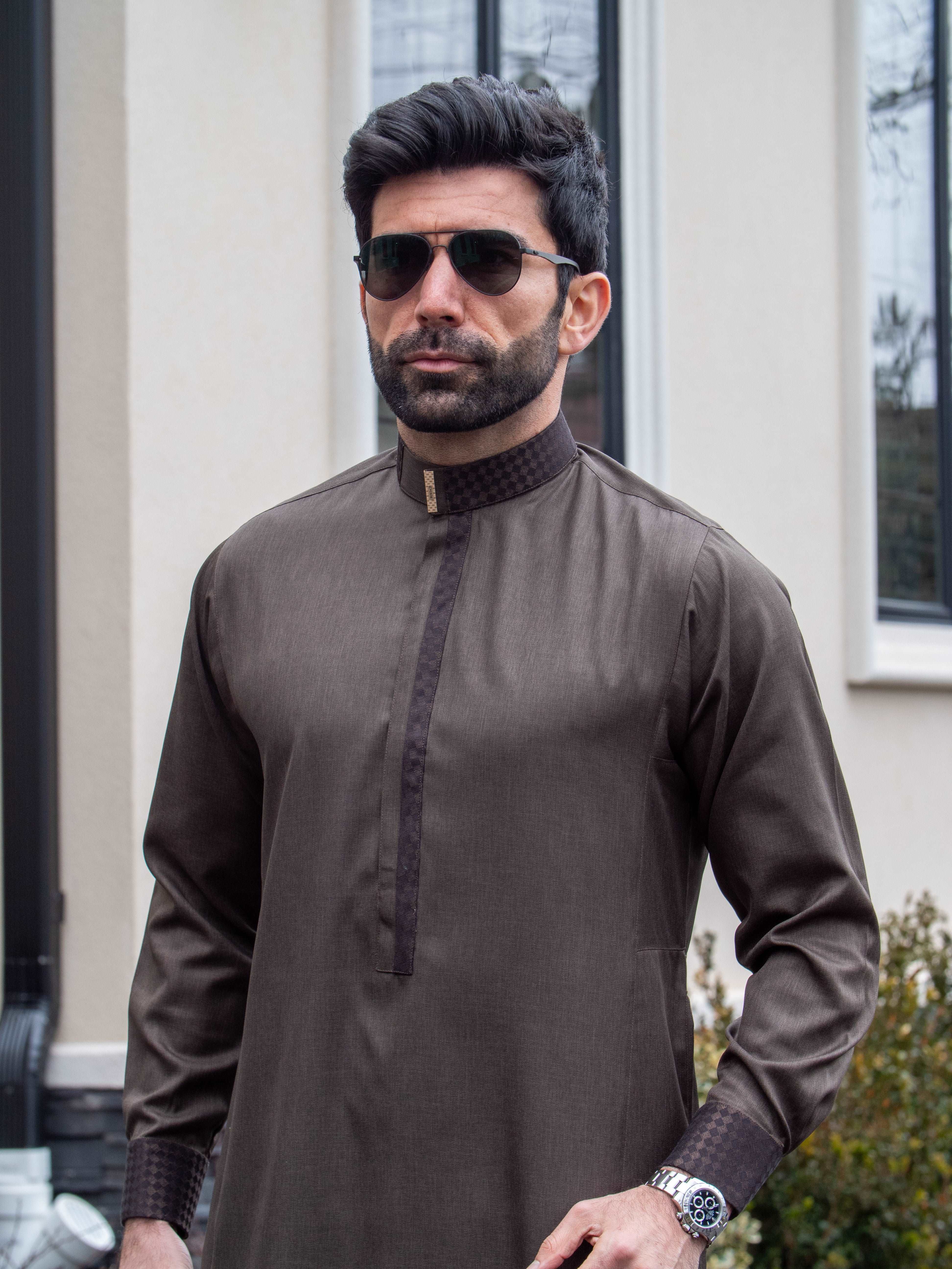 Burdaclothing Adult Premium Thobe 107A Brown