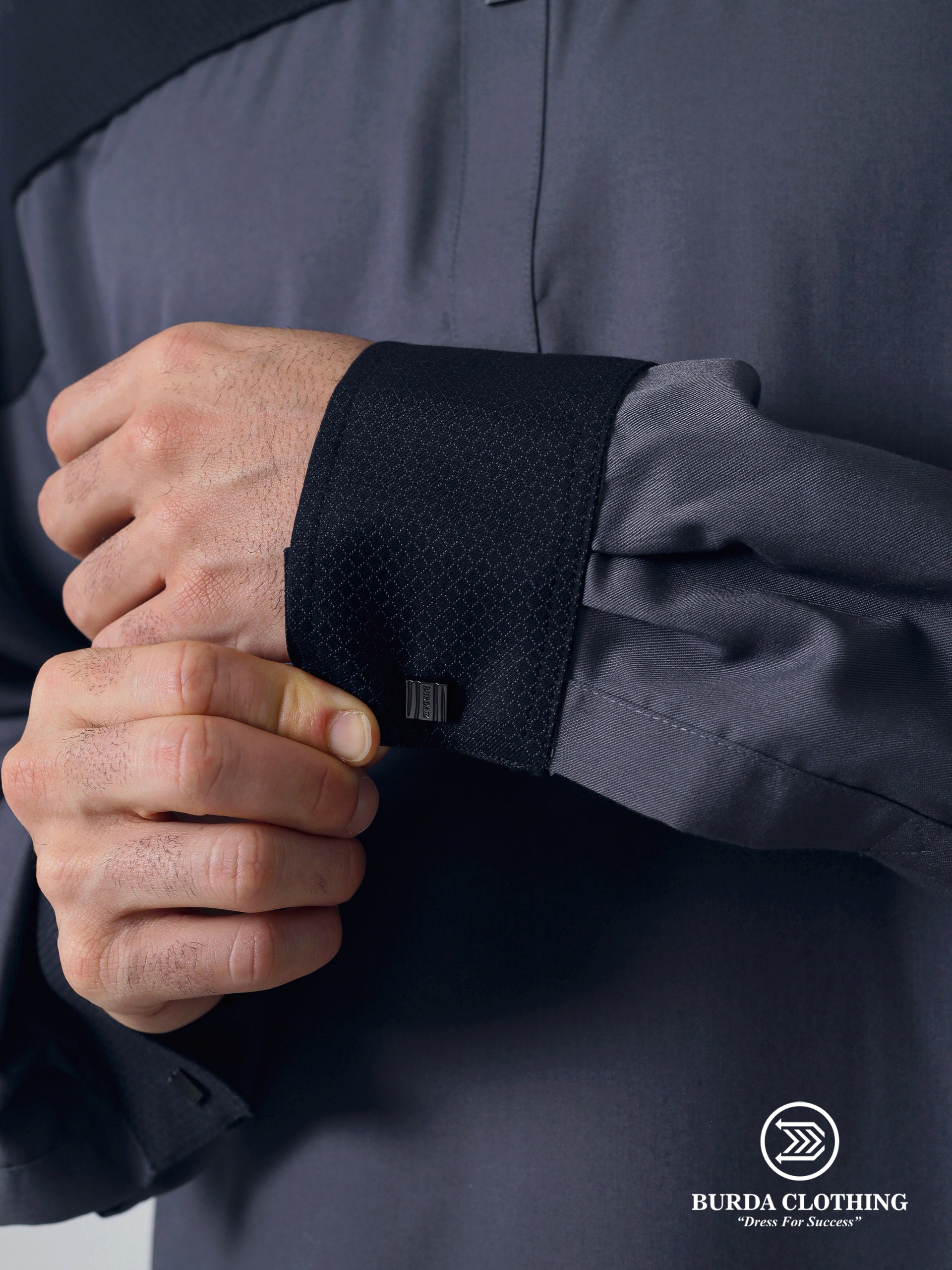 Adult Premium Thobe 211 Gray by Burdaclothing