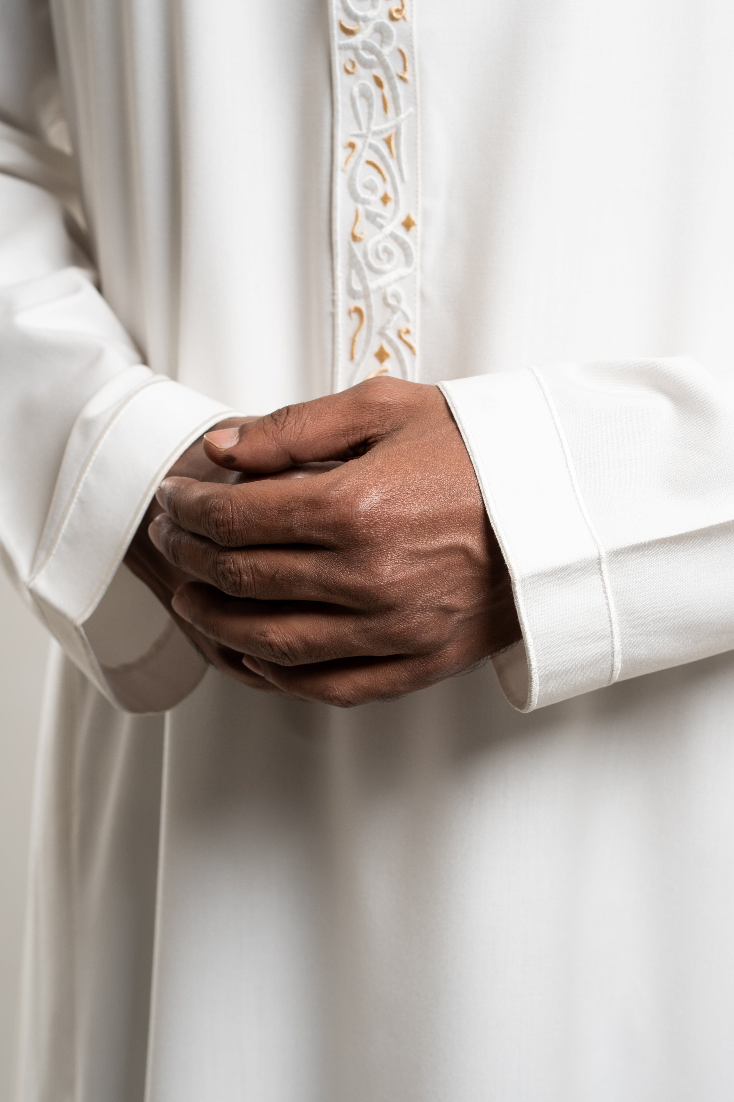 Burdaclothing Adult Premium Thobe 213 Off White ( Father & Son)