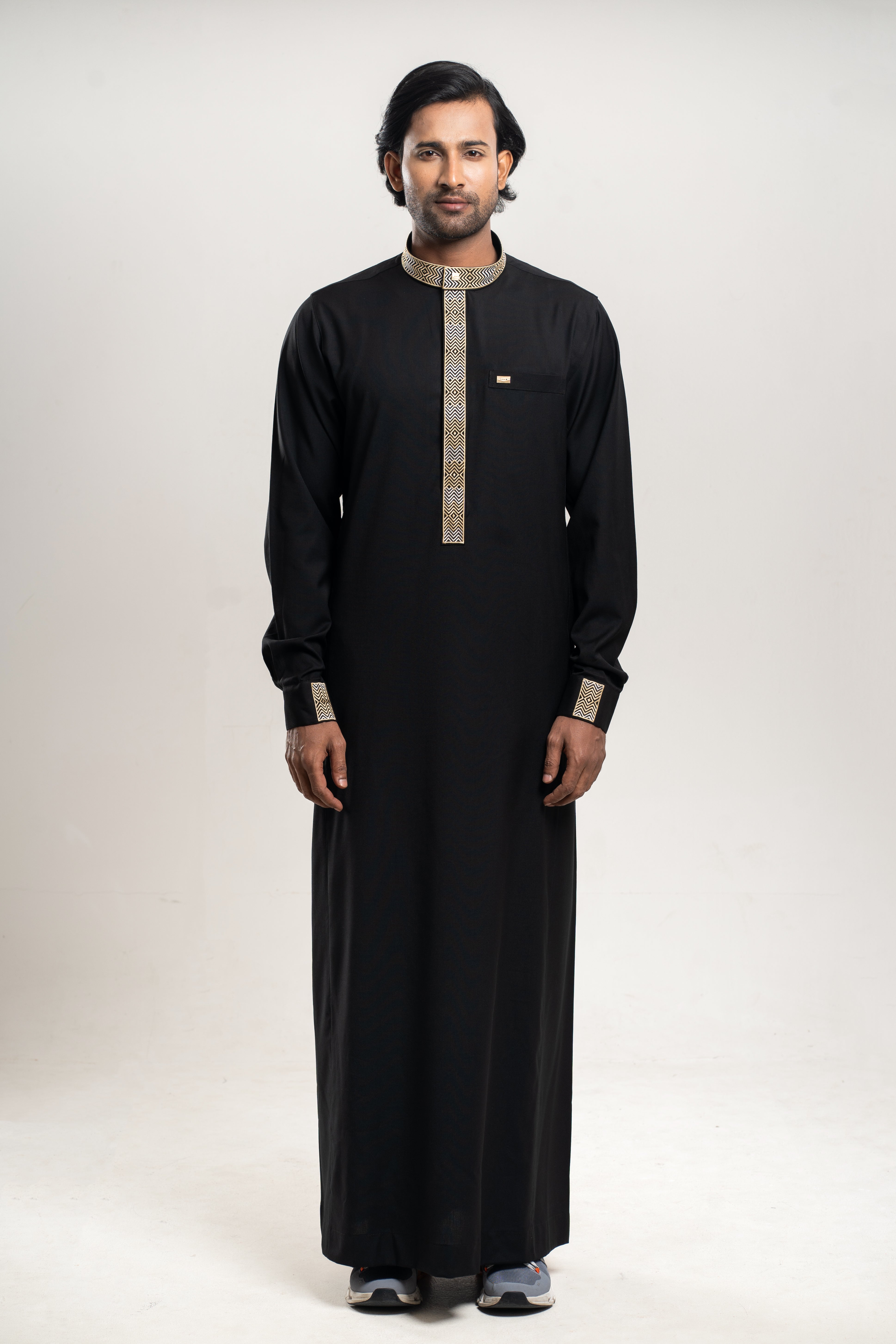 Adult Premium Thobe 215 Black by Burdaclothing