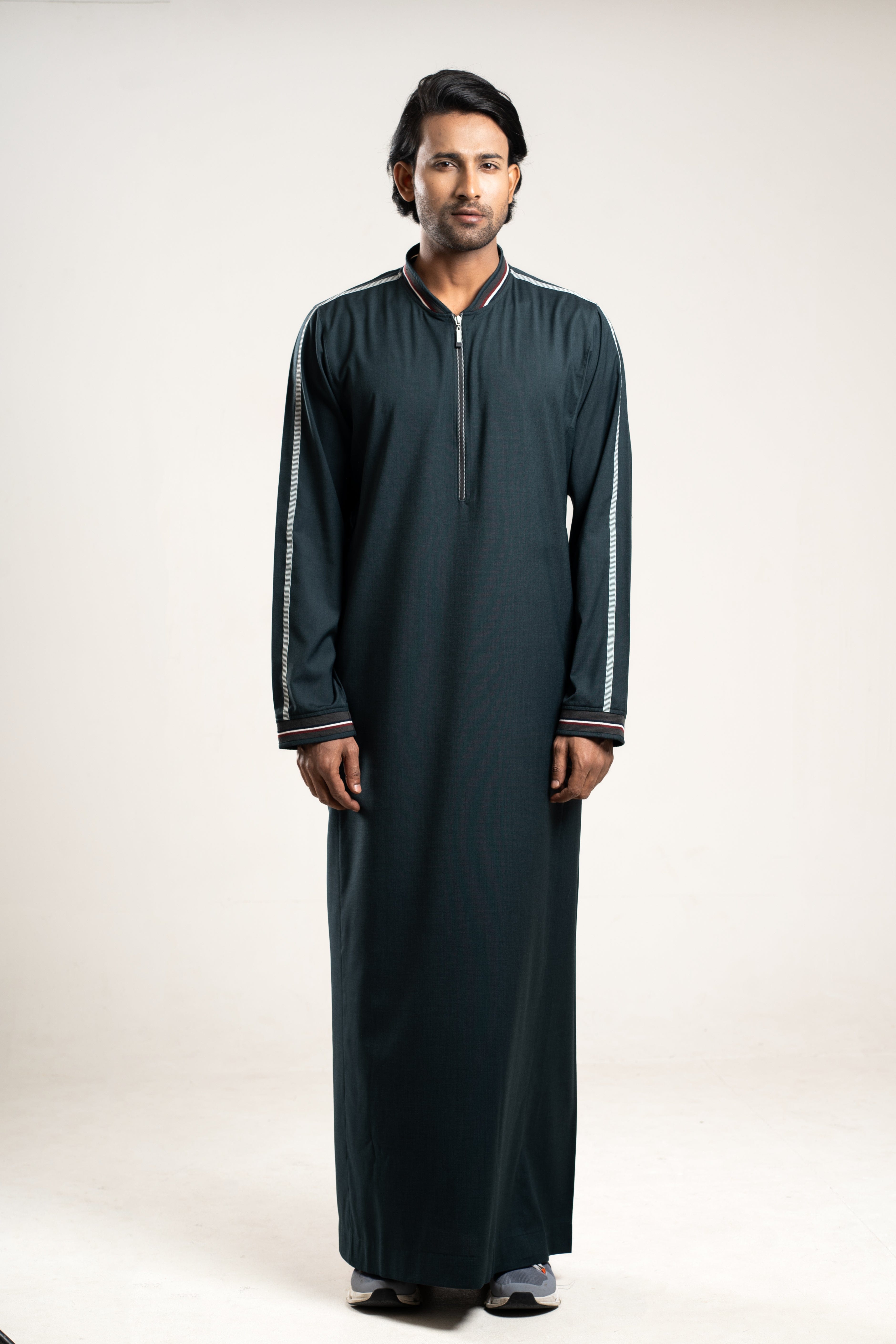 Burdaclothing Adult Premium Thobe 220 Green ( Father & Son)