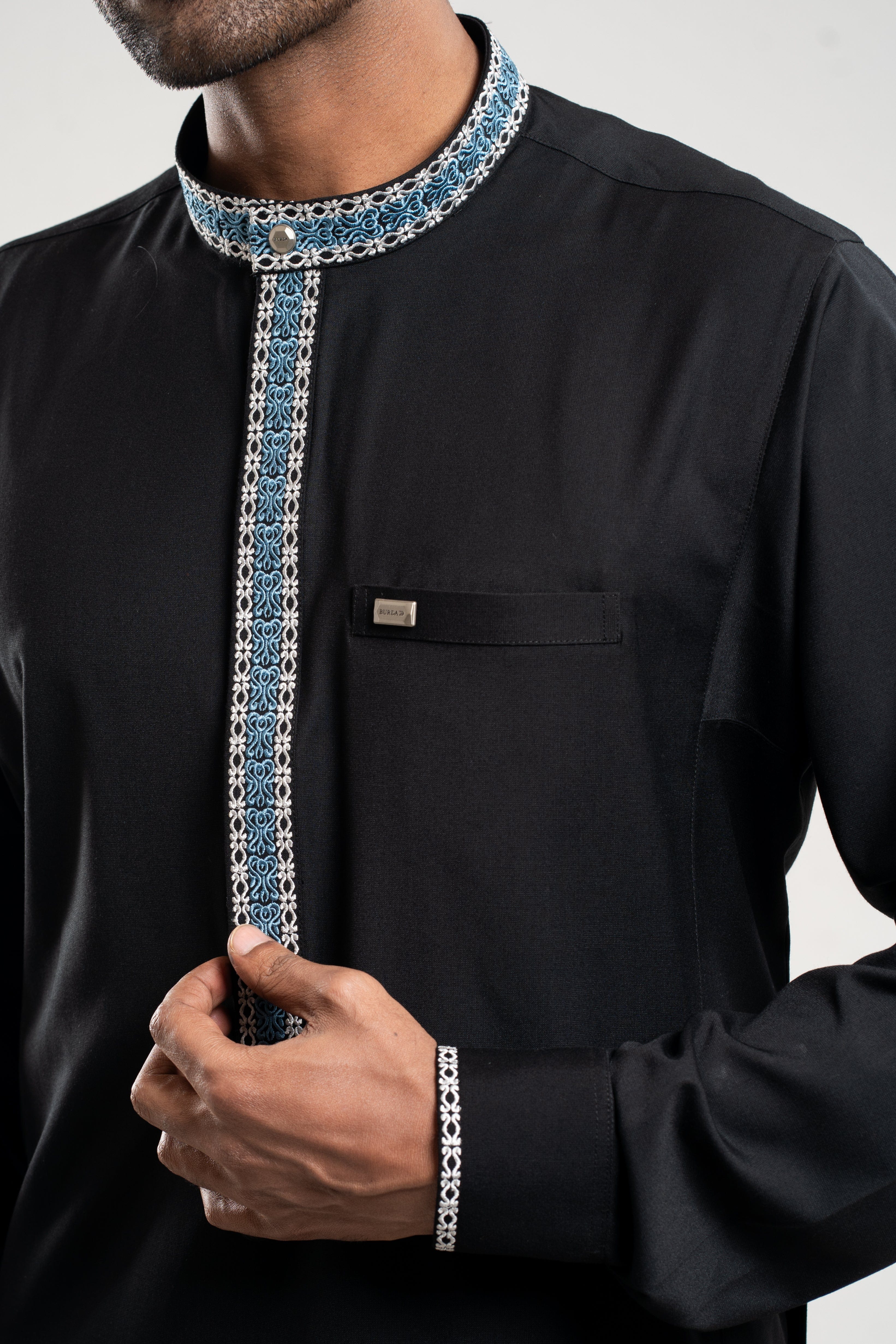 Burdaclothing Adult Premium Thobe 229 Black