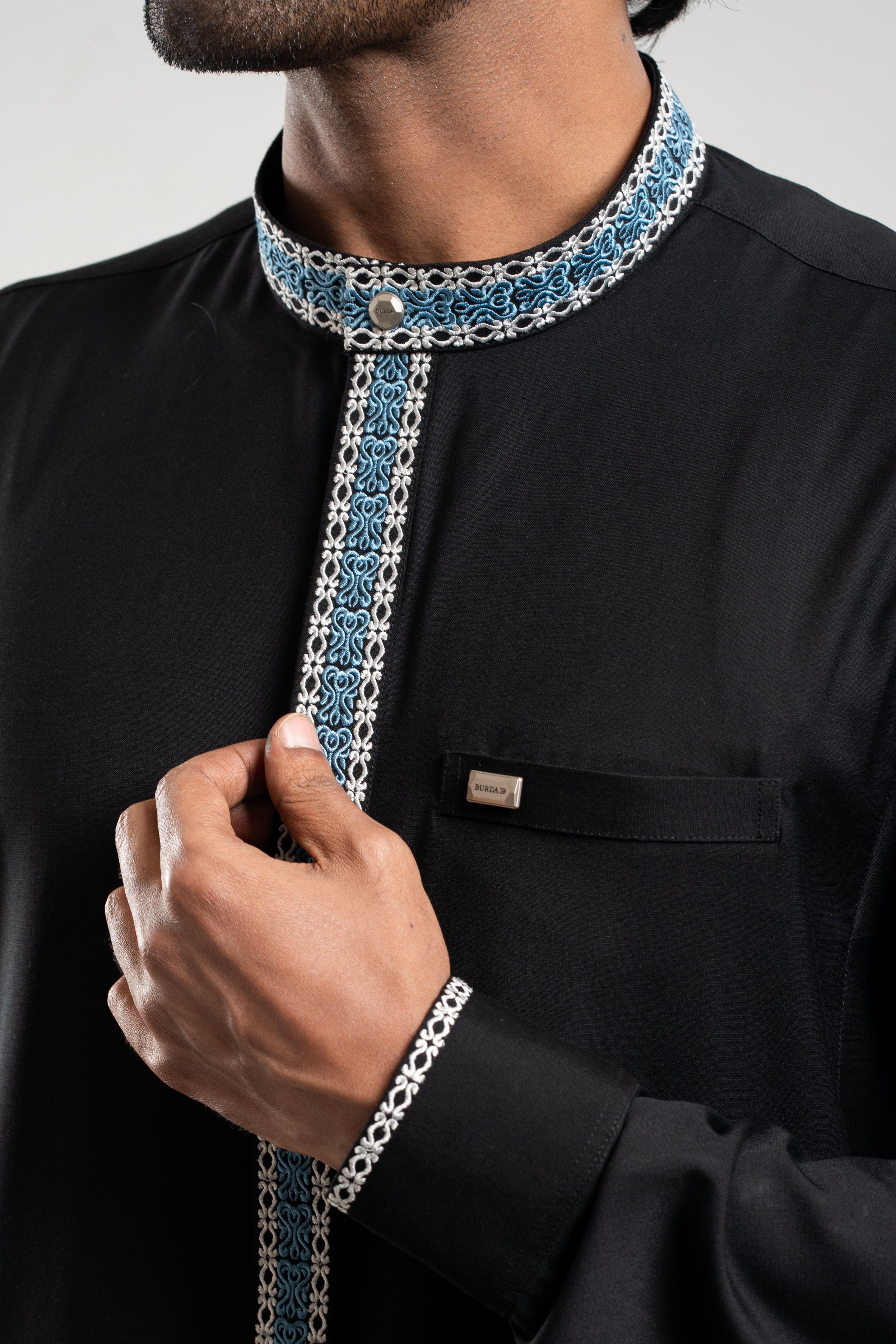 Burdaclothing Adult Premium Thobe 229 Black