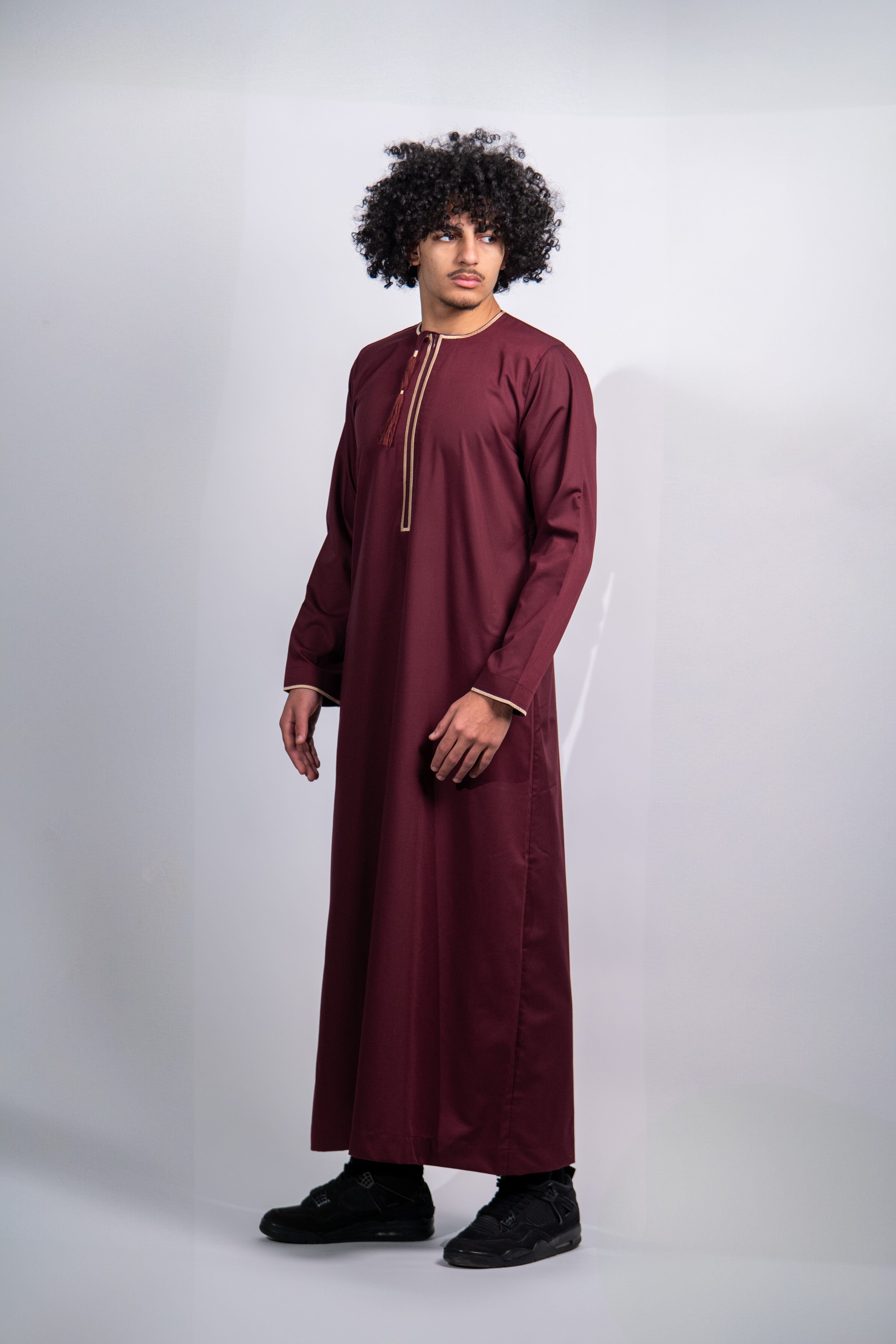 Burdaclothing Adult Premium Thobe 230 Maroon