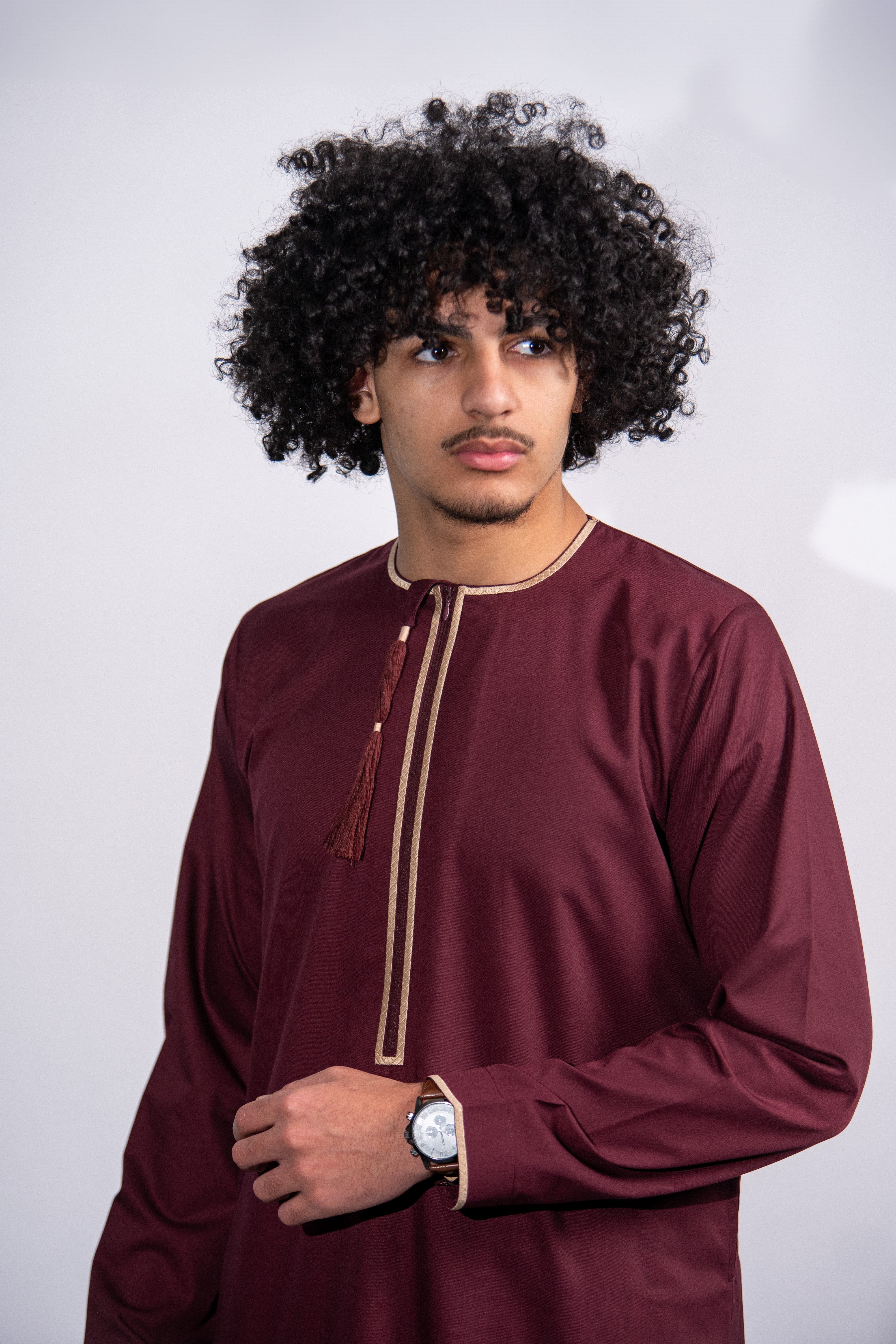 Burdaclothing Adult Premium Thobe 230 Maroon