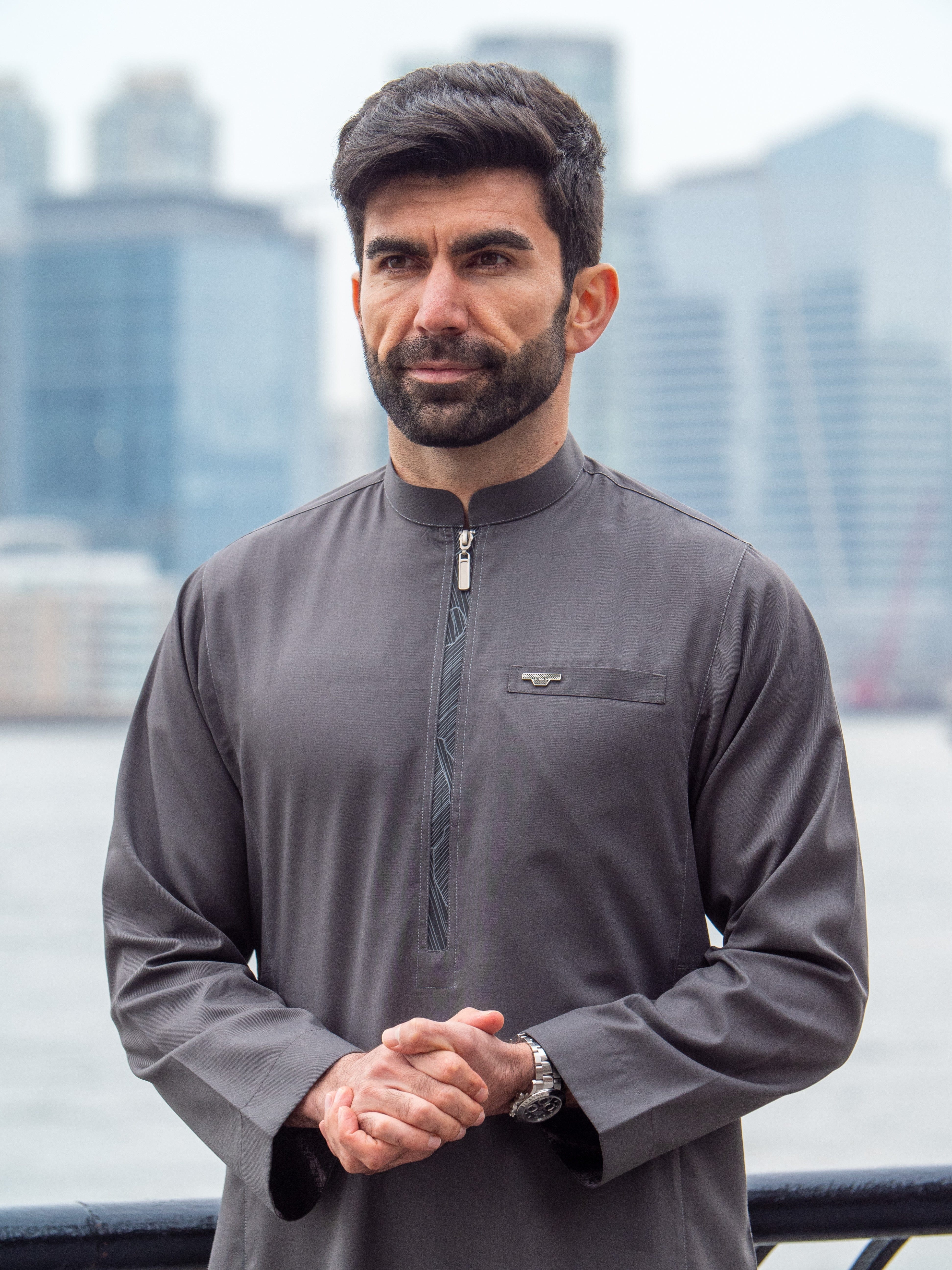 Burdaclothing Adult Thobe 106A Gray