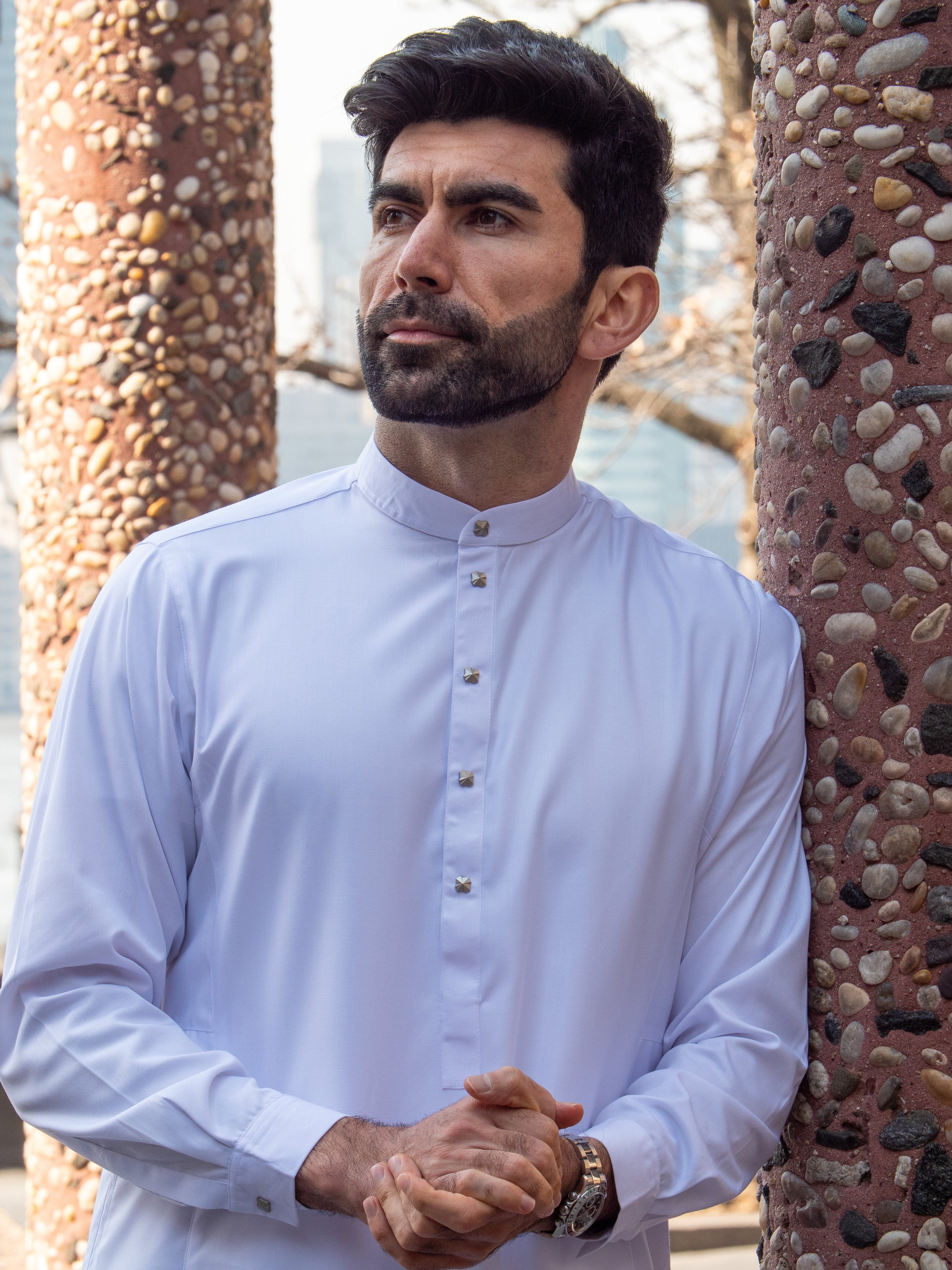 Burdaclothing Adult Thobe 115B White