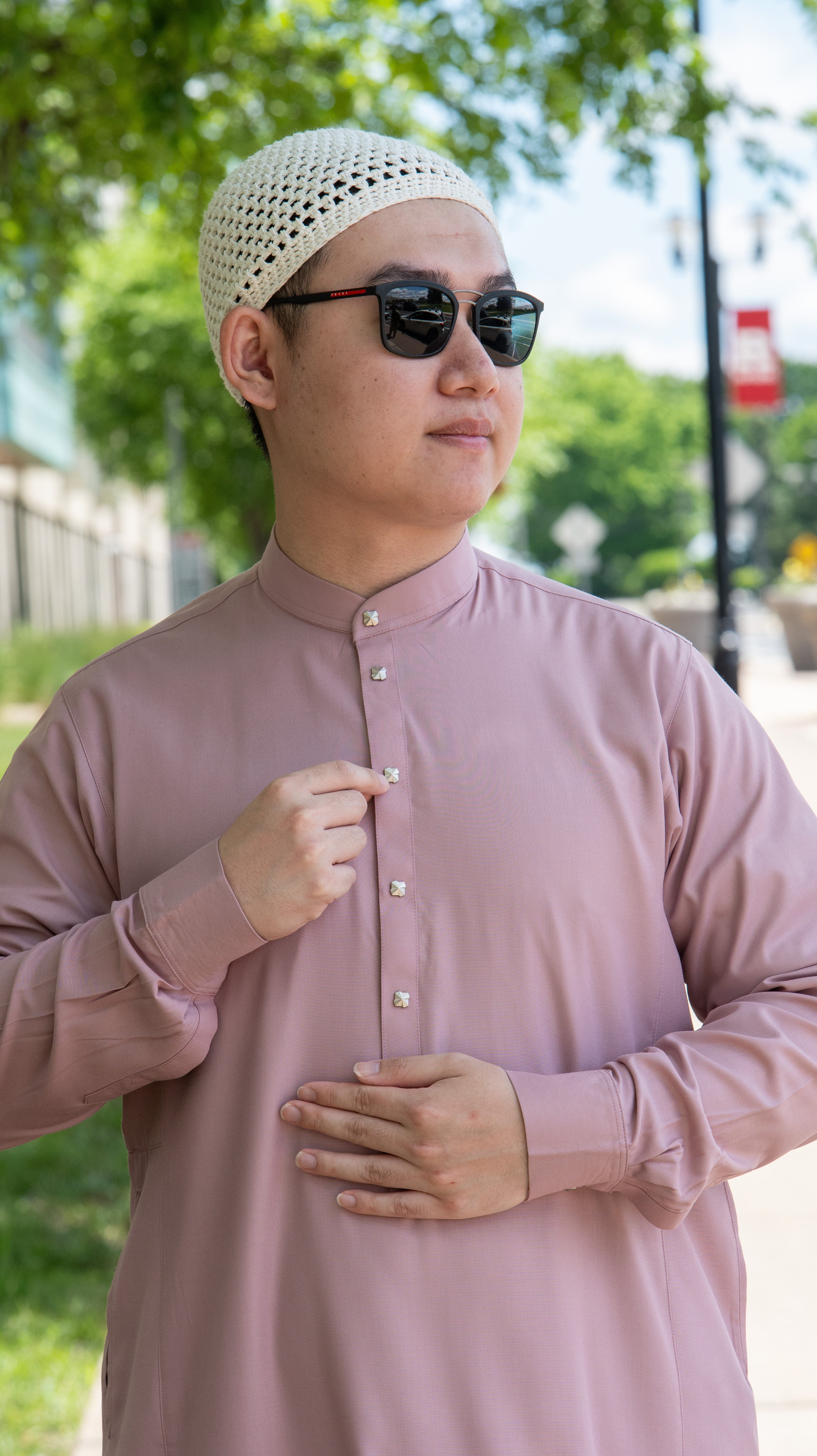 Burdaclothing Adult Thobe 115C Pink