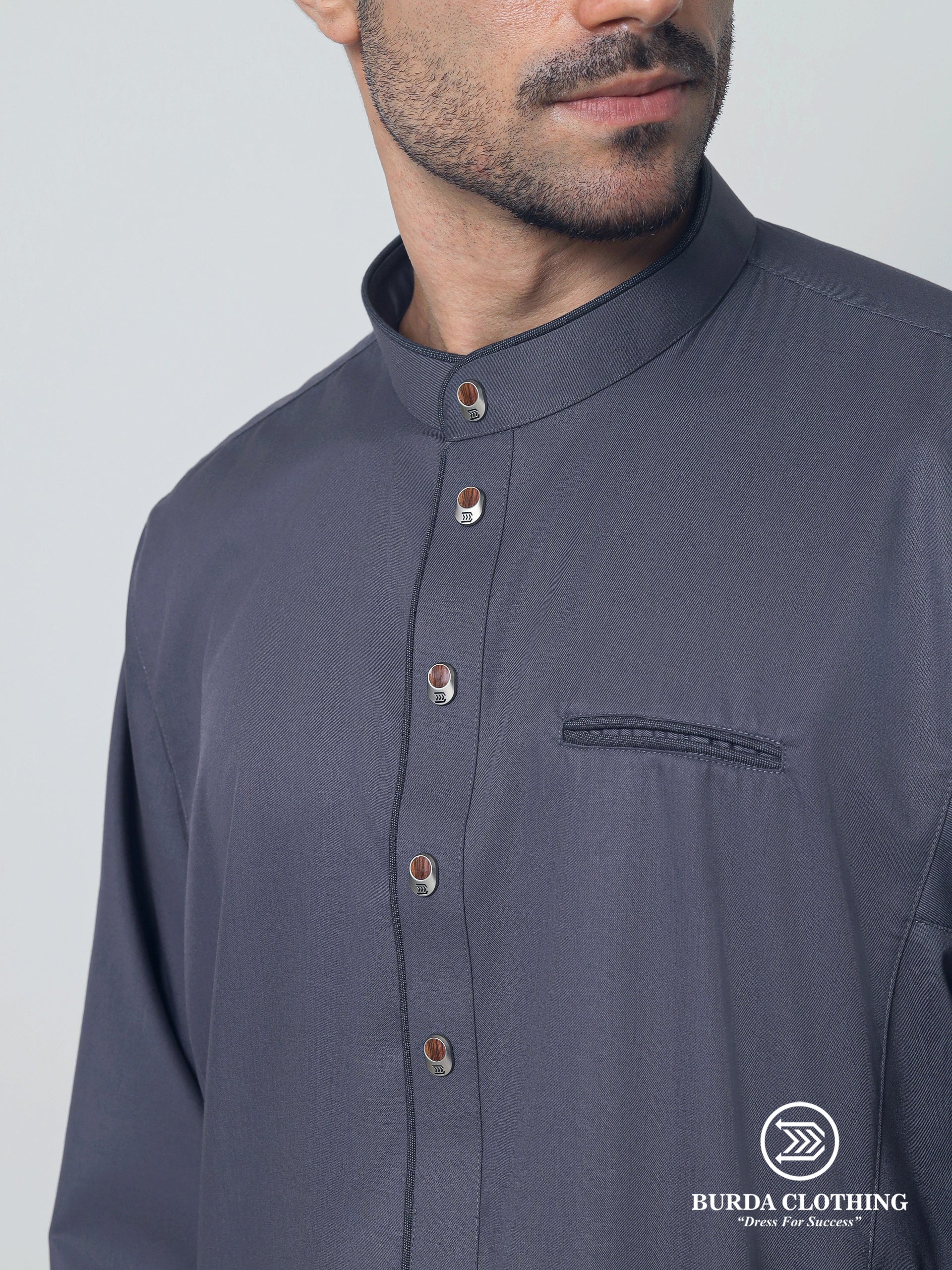 Adult Thobe 204 Gray by Burdaclothing