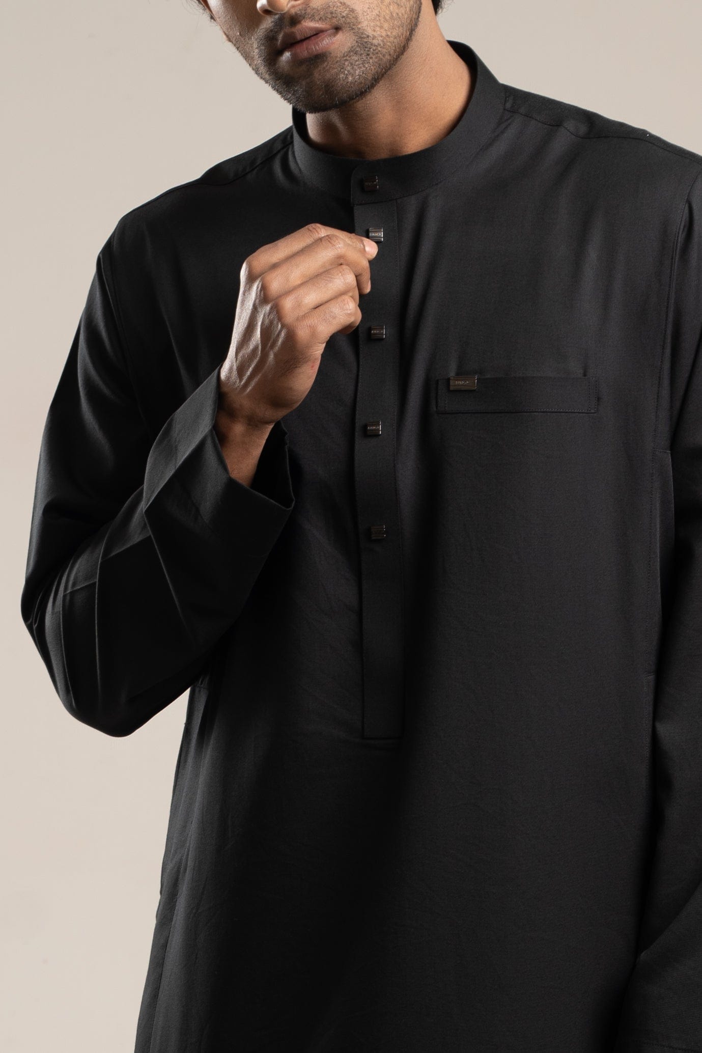 Burdaclothing Adult Thobe 205 Black ( Father & Son)