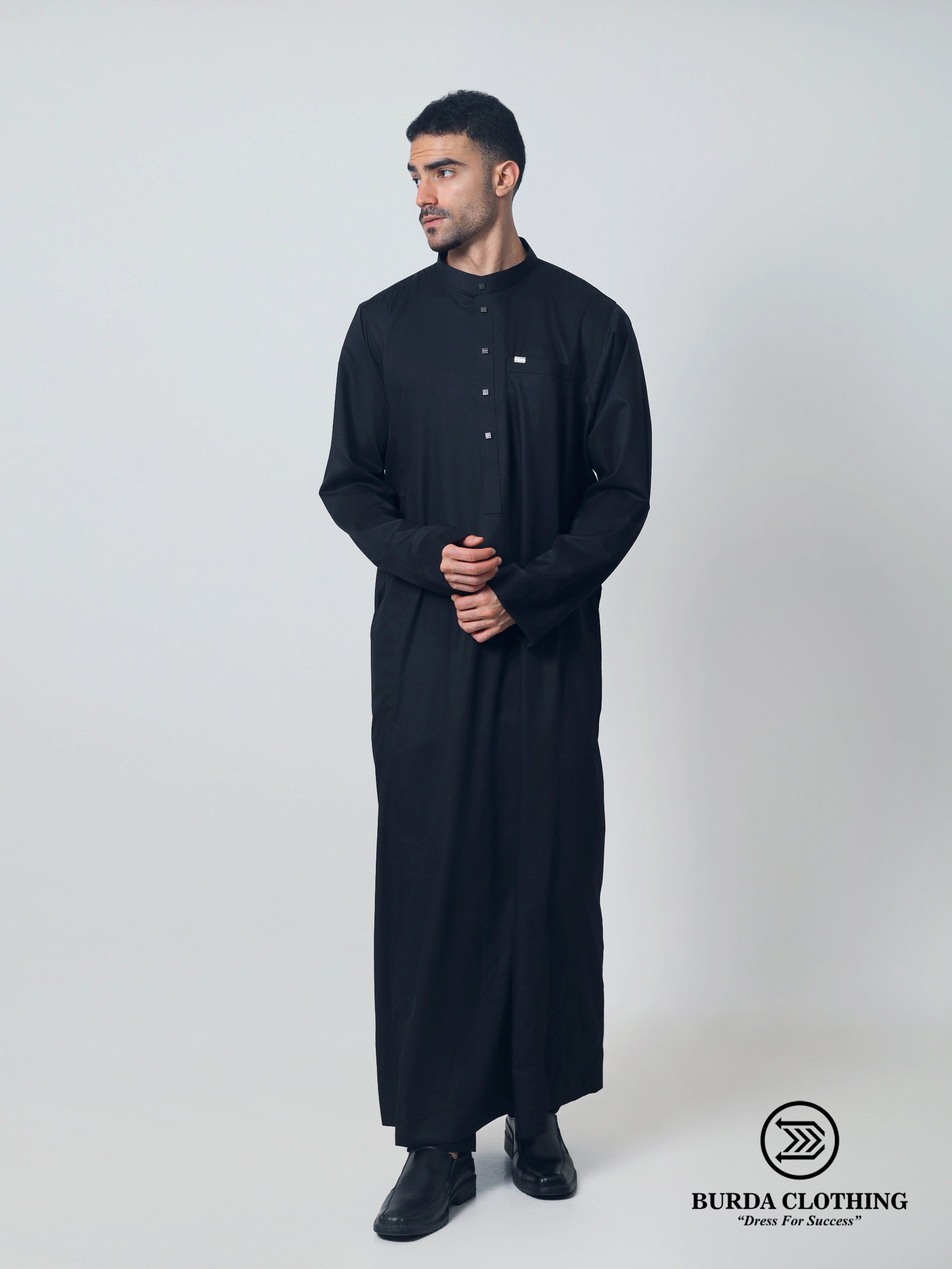 Adult Thobe 205 Black (Father & Son) by Burdaclothing