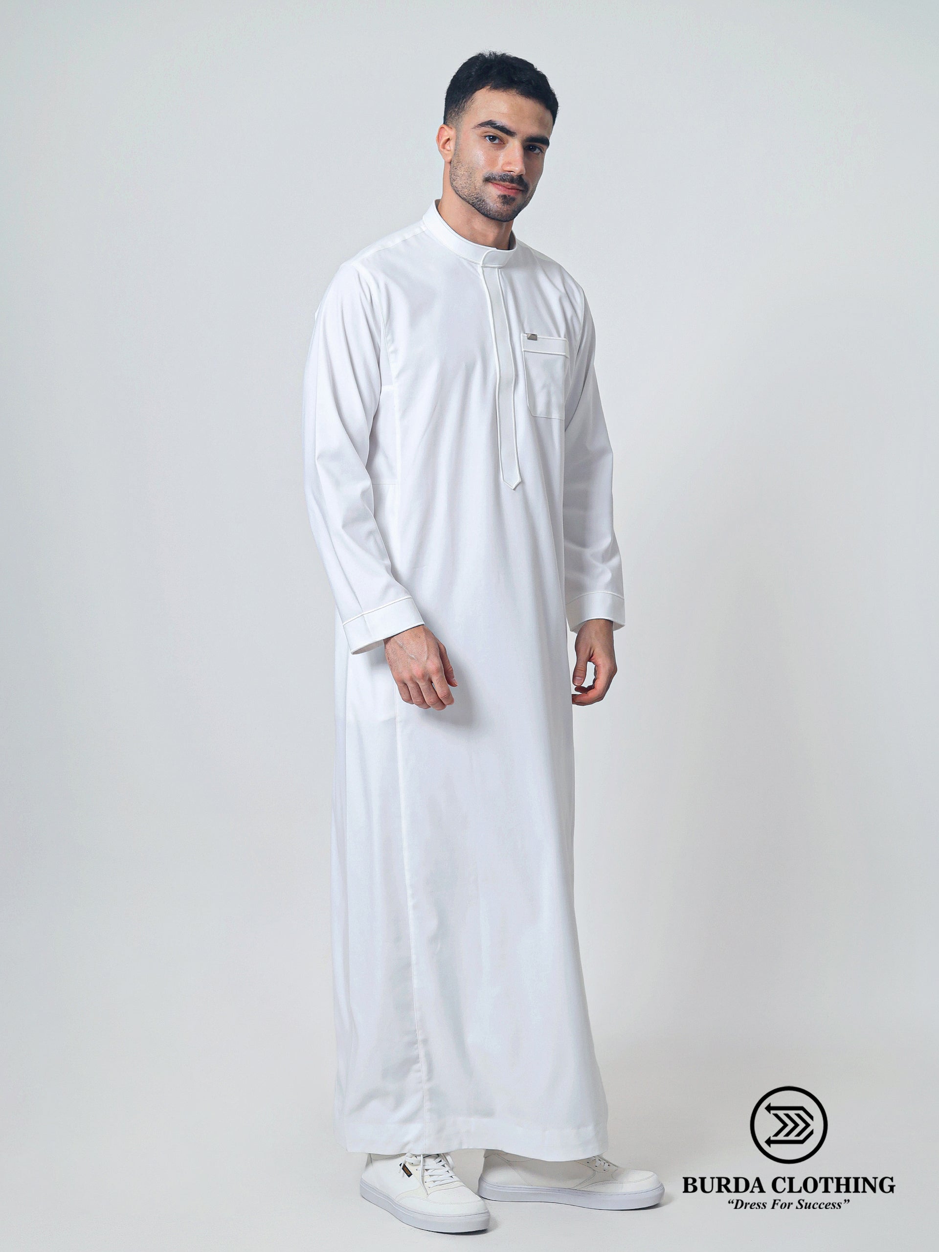 Adult Thobe 301 White by Burdaclothing