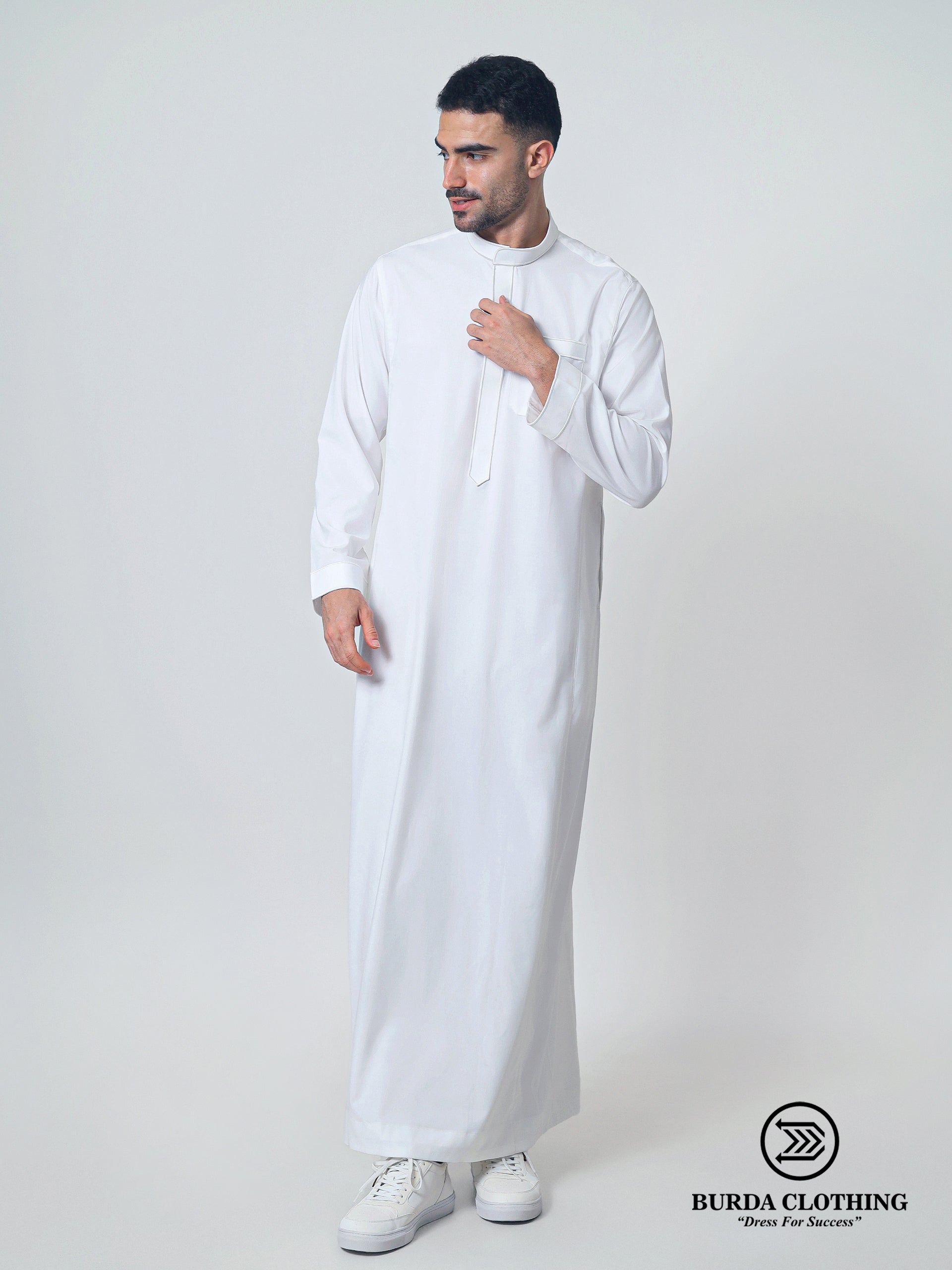 Adult Thobe 301 White by Burdaclothing